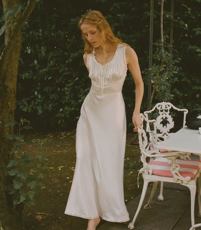 ADALIE DRESS -- SALT made by Doen