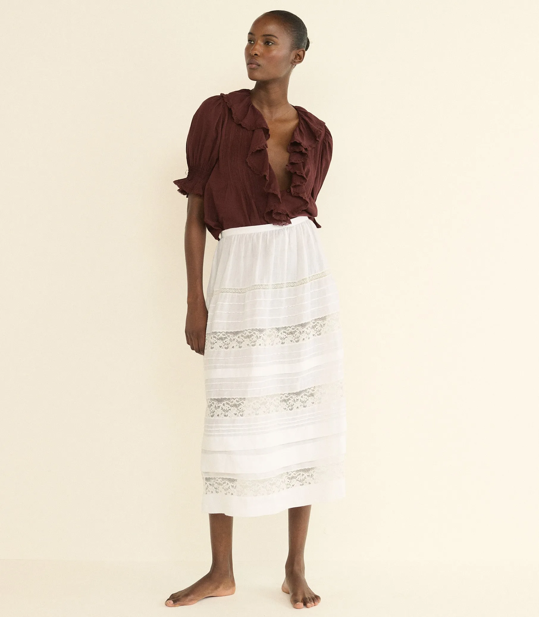 HENRI TOP -- DAHLIA sold by Doen product image thumbnail 2