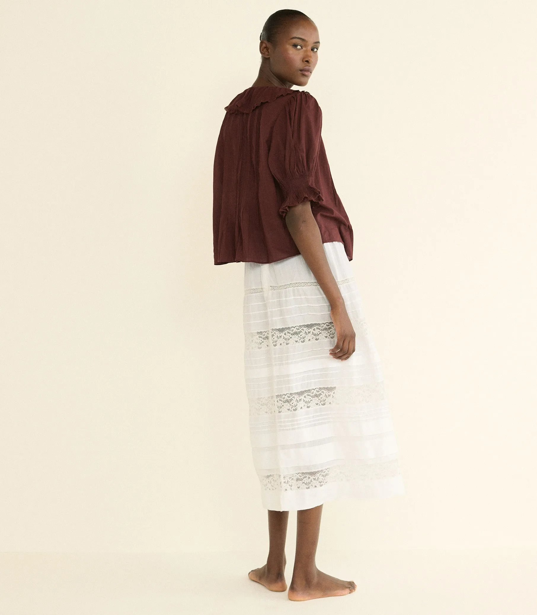 HENRI TOP -- DAHLIA sold by Doen product image thumbnail 4