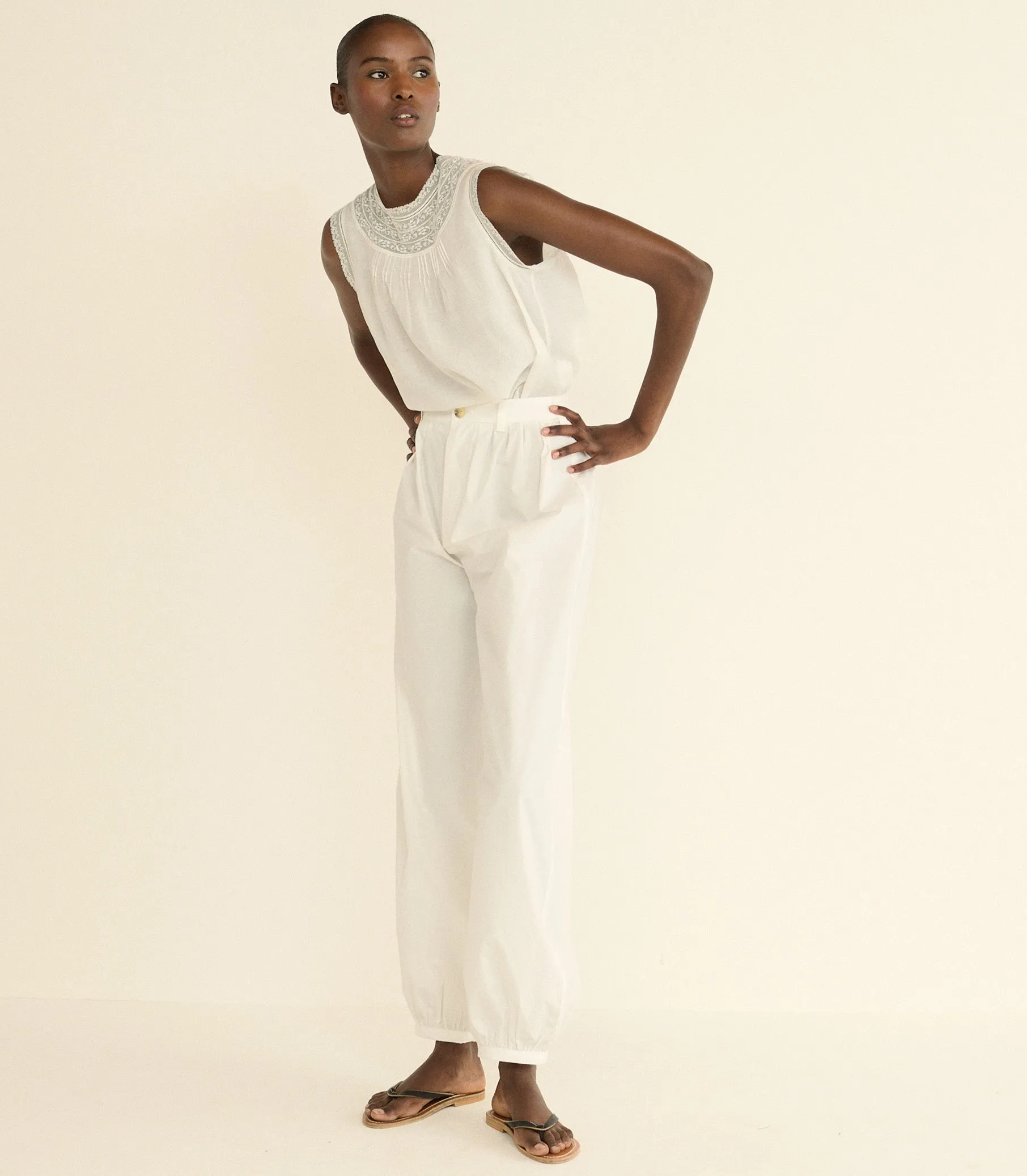 PAIGE PANT -- SALT sold by Doen product image thumbnail 3