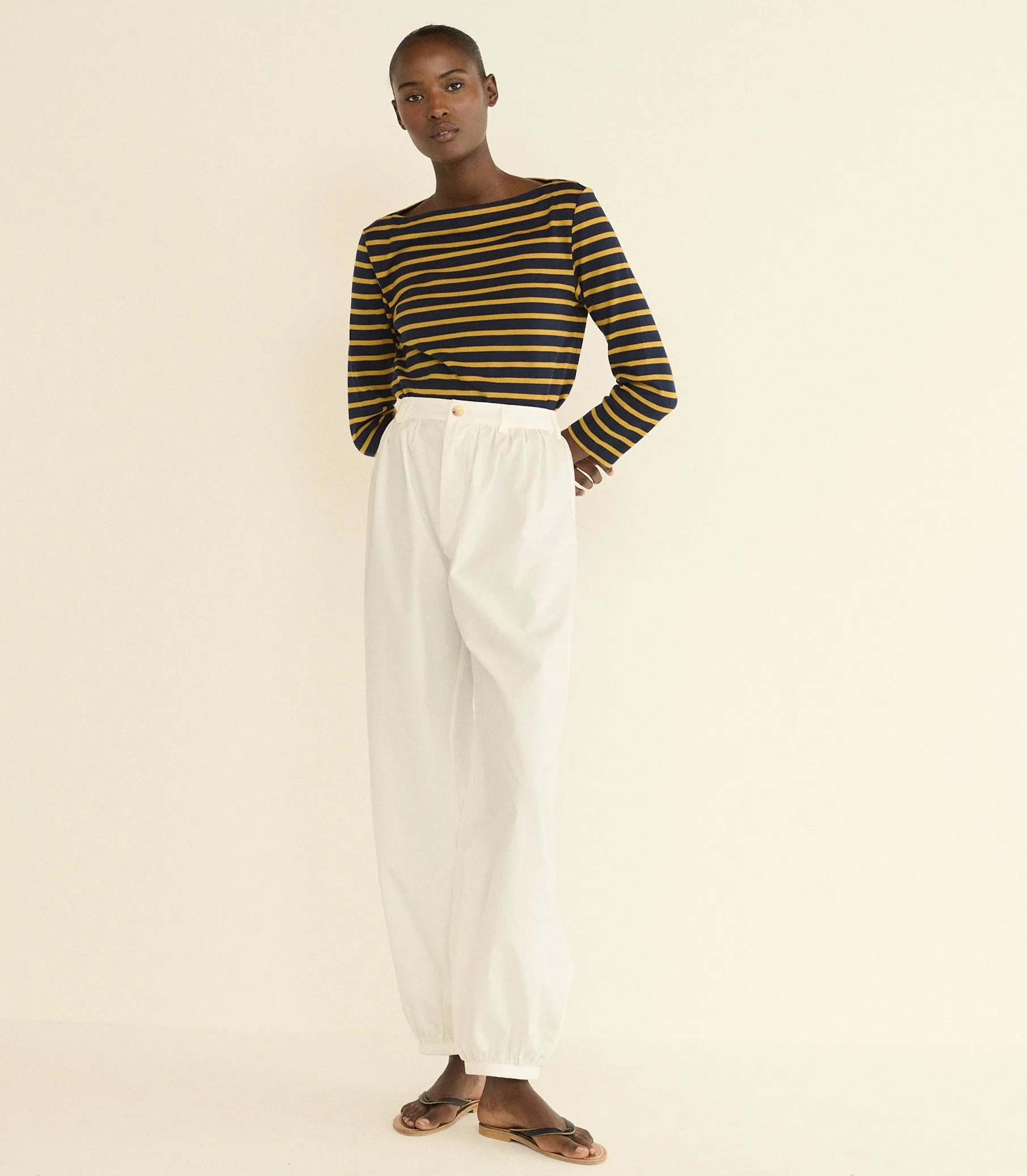 PAIGE PANT -- SALT sold by Doen product image thumbnail 4