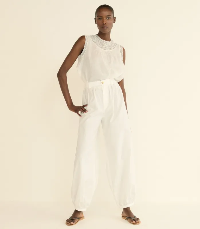 PAIGE PANT -- SALT made by Doen
