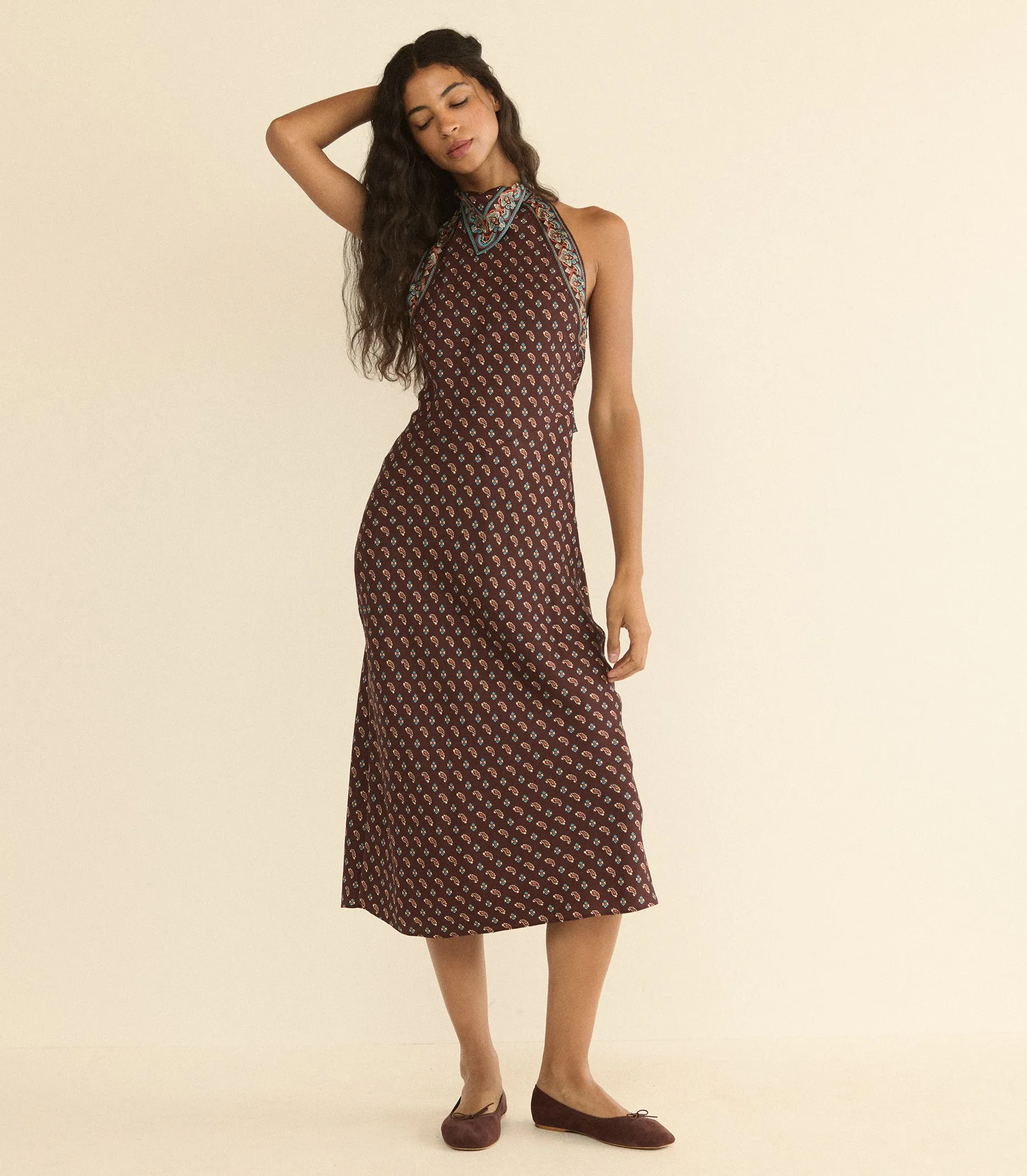 ZILDA DRESS -- DEAUVILLE PAISLEY sold by Doen product image thumbnail 4