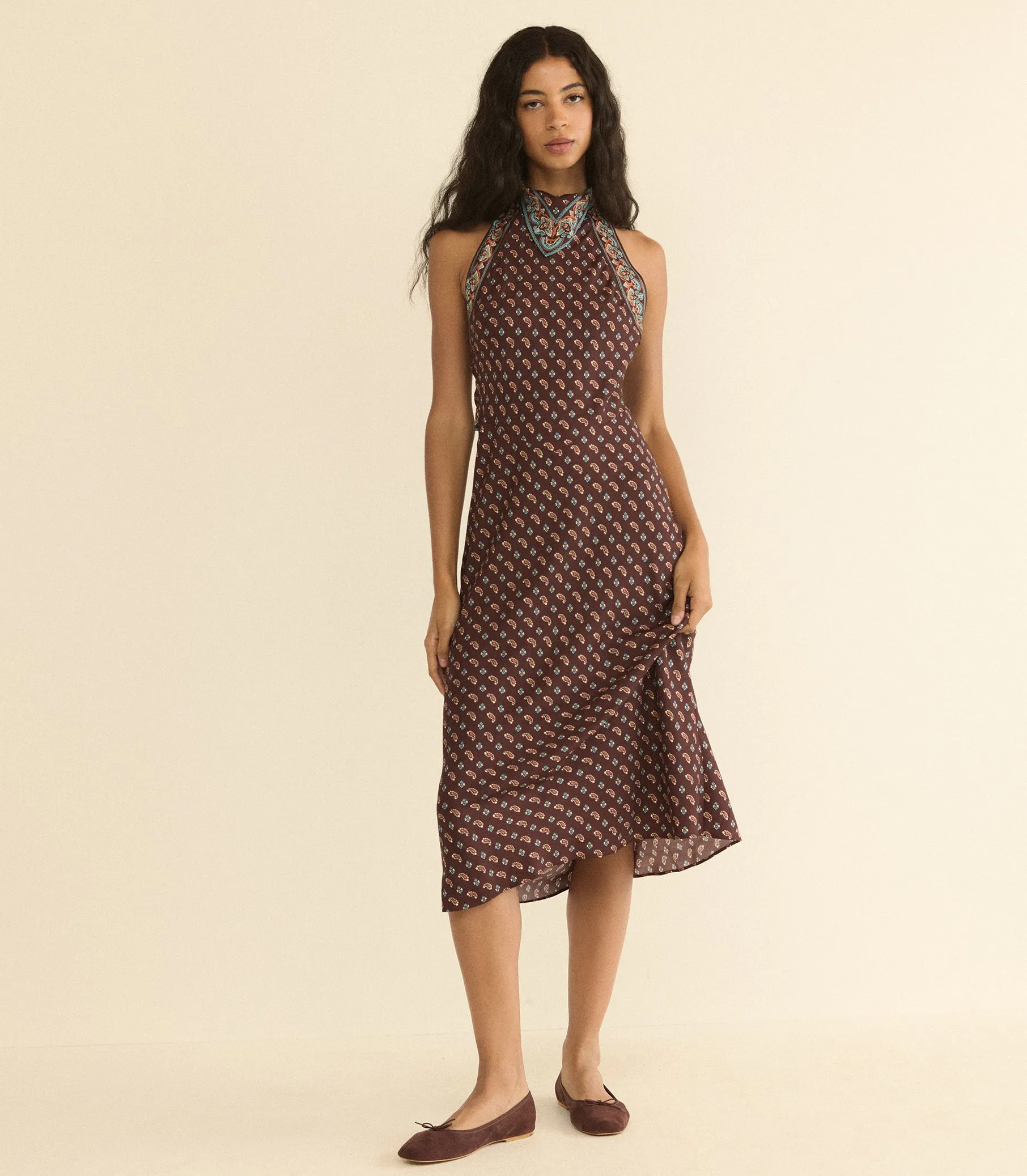 ZILDA DRESS -- DEAUVILLE PAISLEY sold by Doen product image thumbnail 5