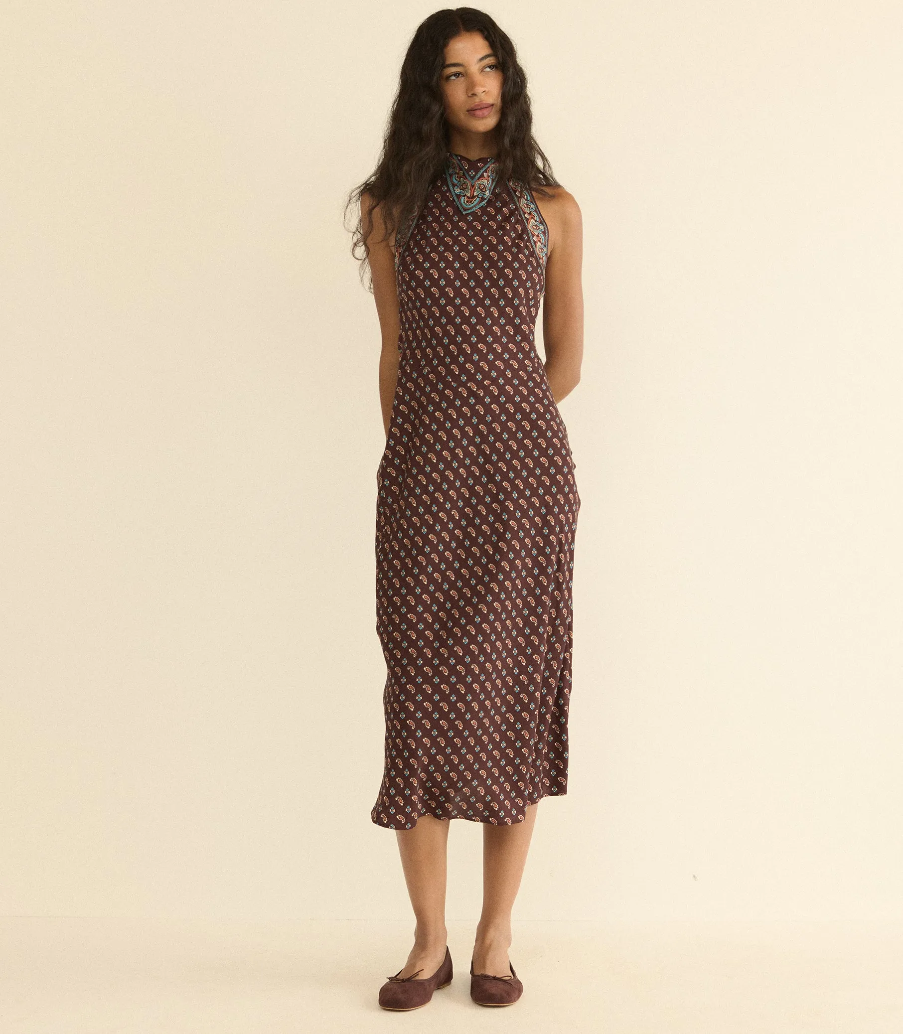 ZILDA DRESS -- DEAUVILLE PAISLEY sold by Doen product image thumbnail 3