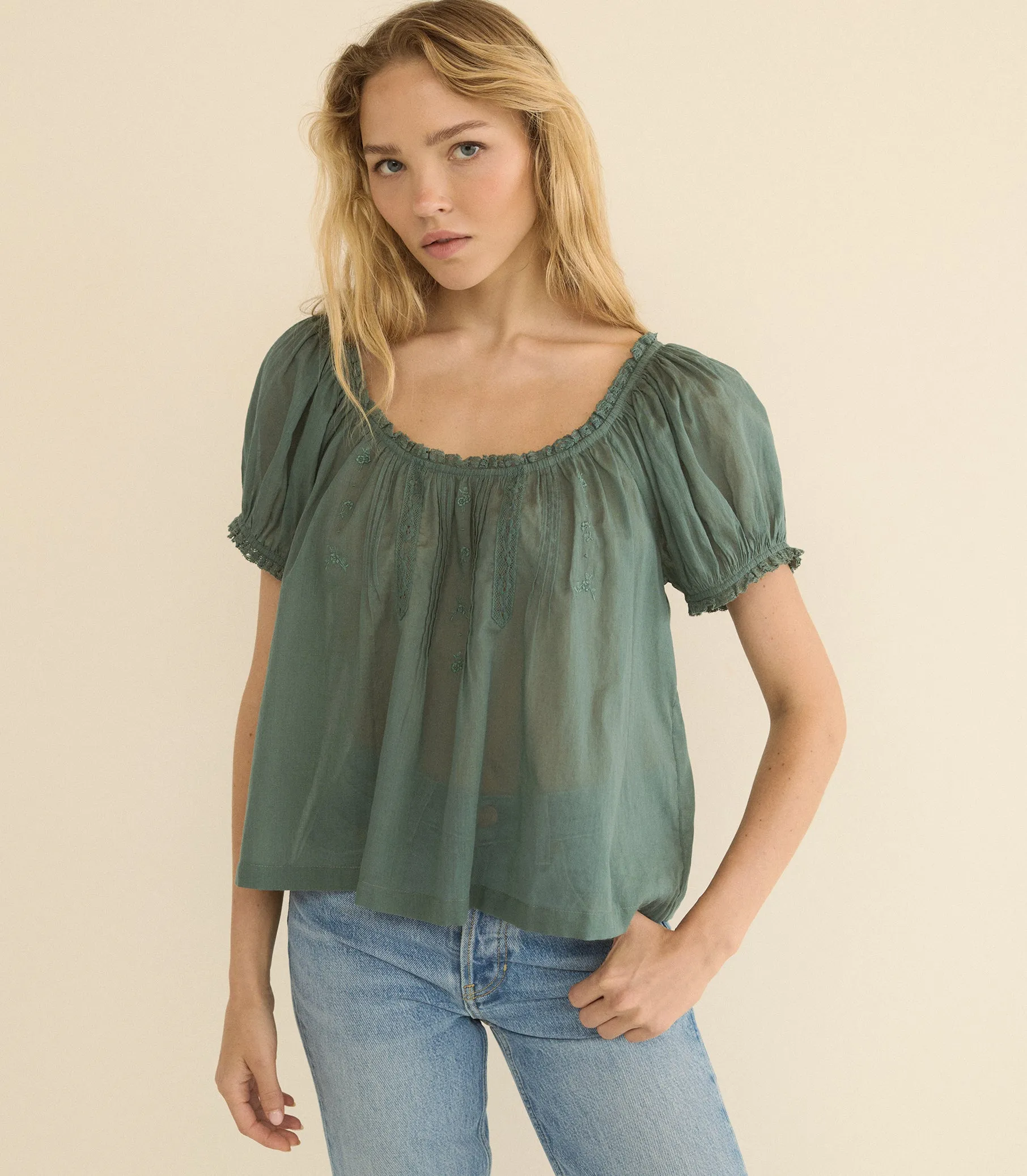 FREDERICA TOP -- SEAFARE sold by Doen product image thumbnail 2