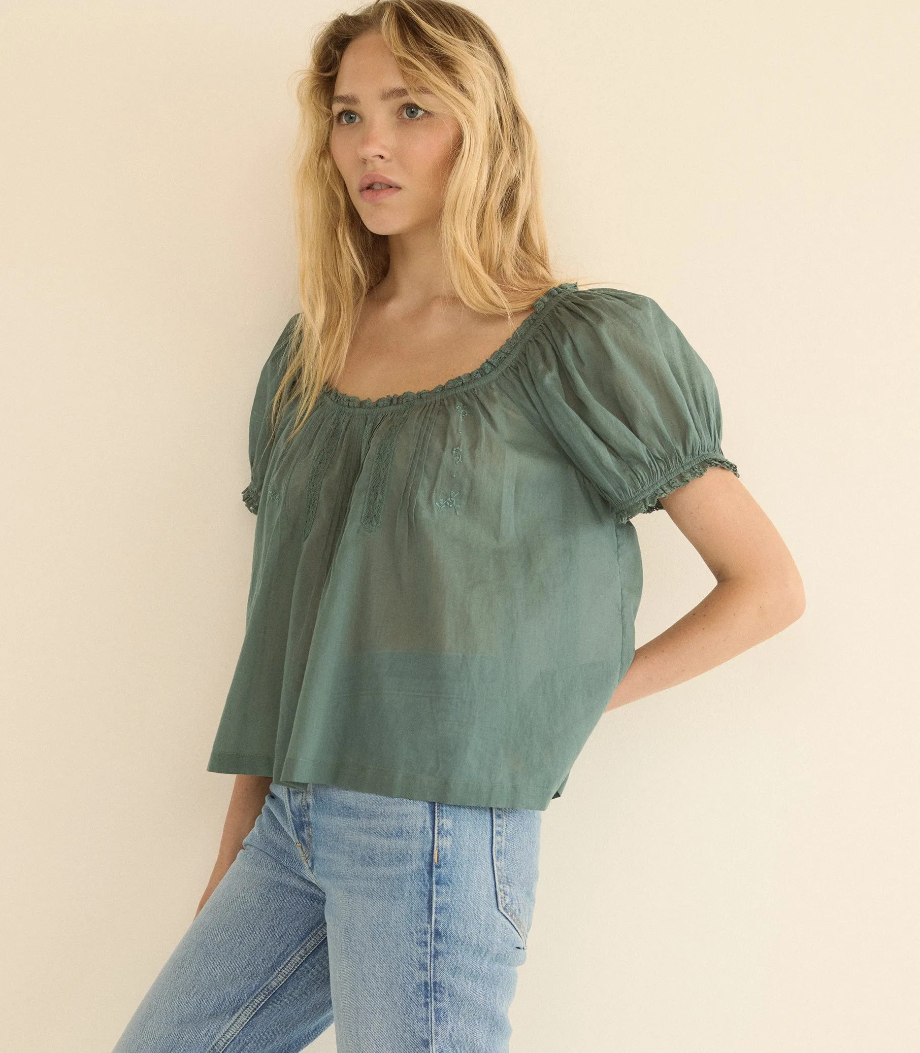 FREDERICA TOP -- SEAFARE sold by Doen product image thumbnail 3