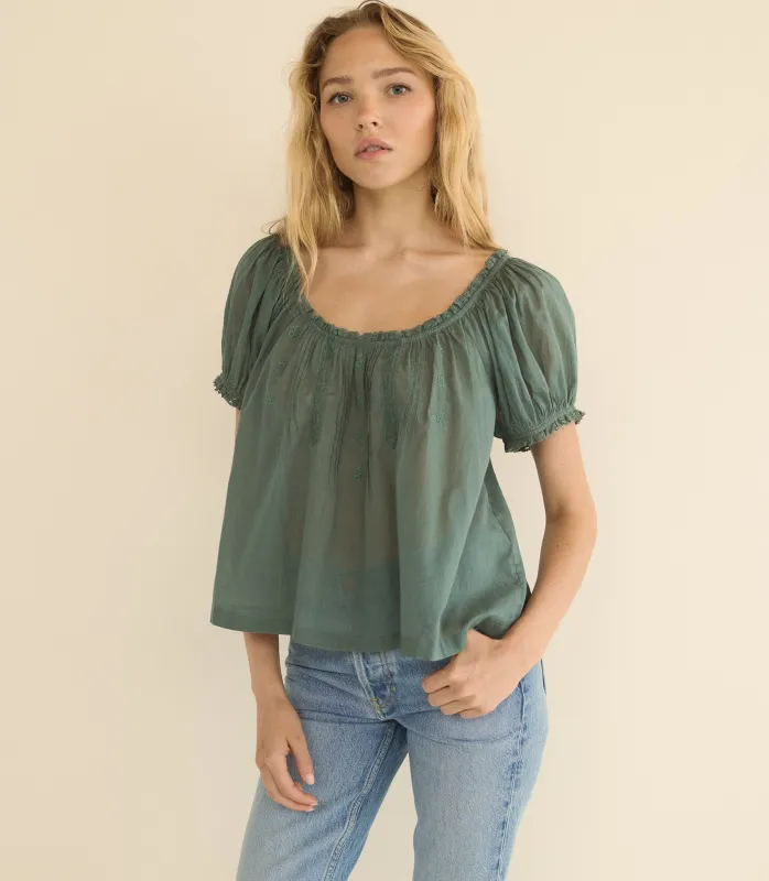 FREDERICA TOP -- SEAFARE made by Doen
