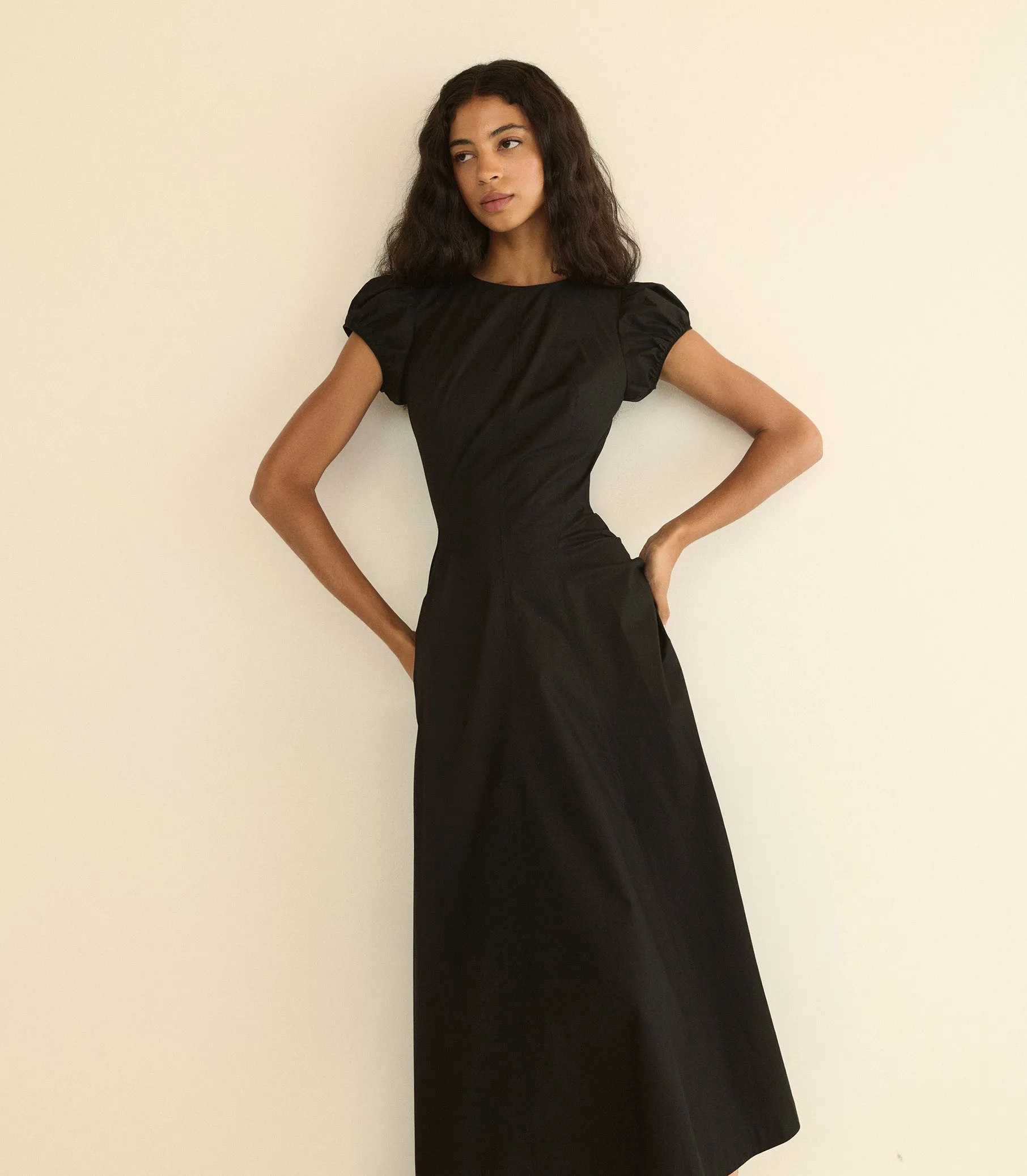 RIVELLE DRESS -- BLACK sold by Doen product image thumbnail 4