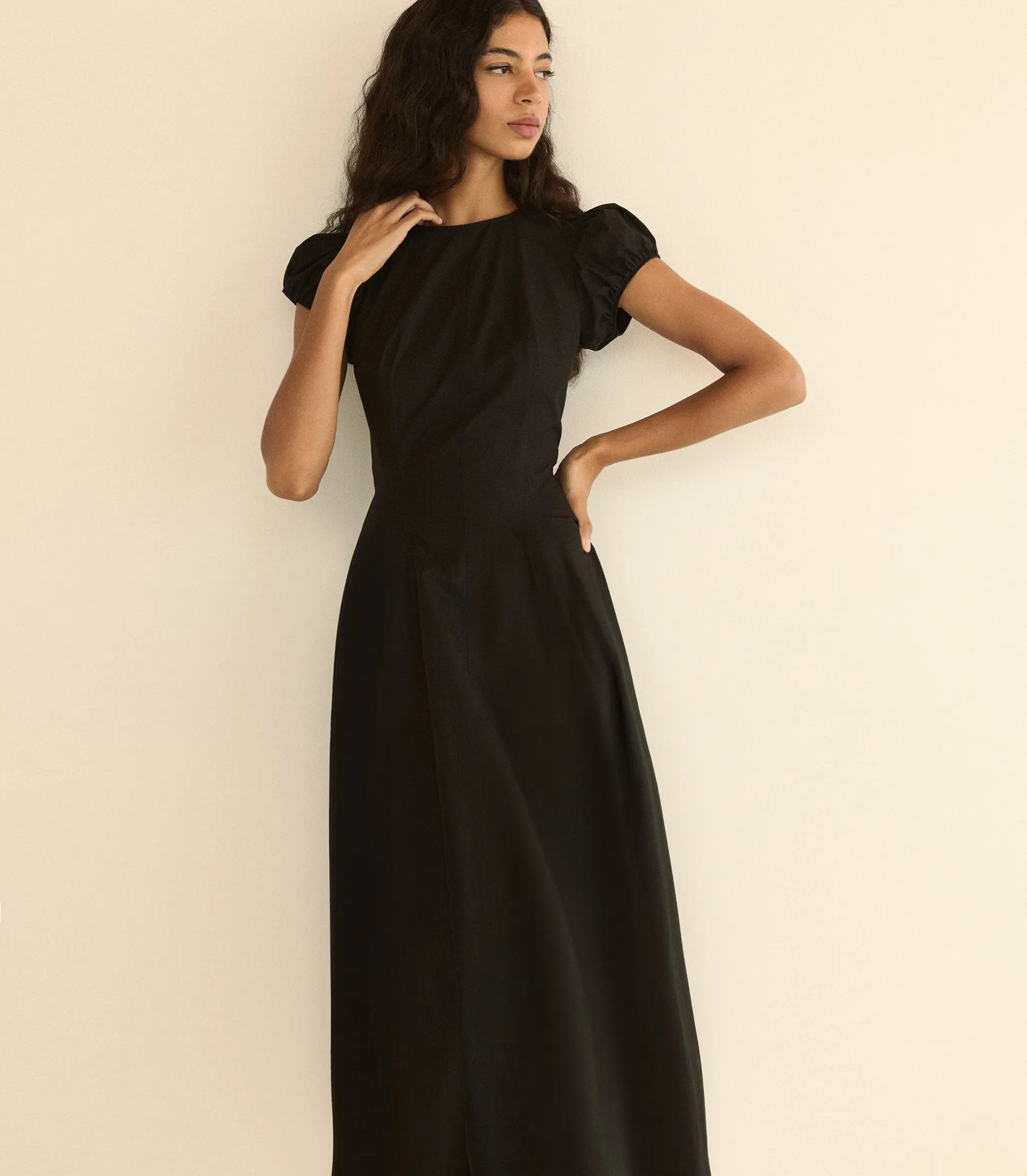 RIVELLE DRESS -- BLACK sold by Doen product image thumbnail 3