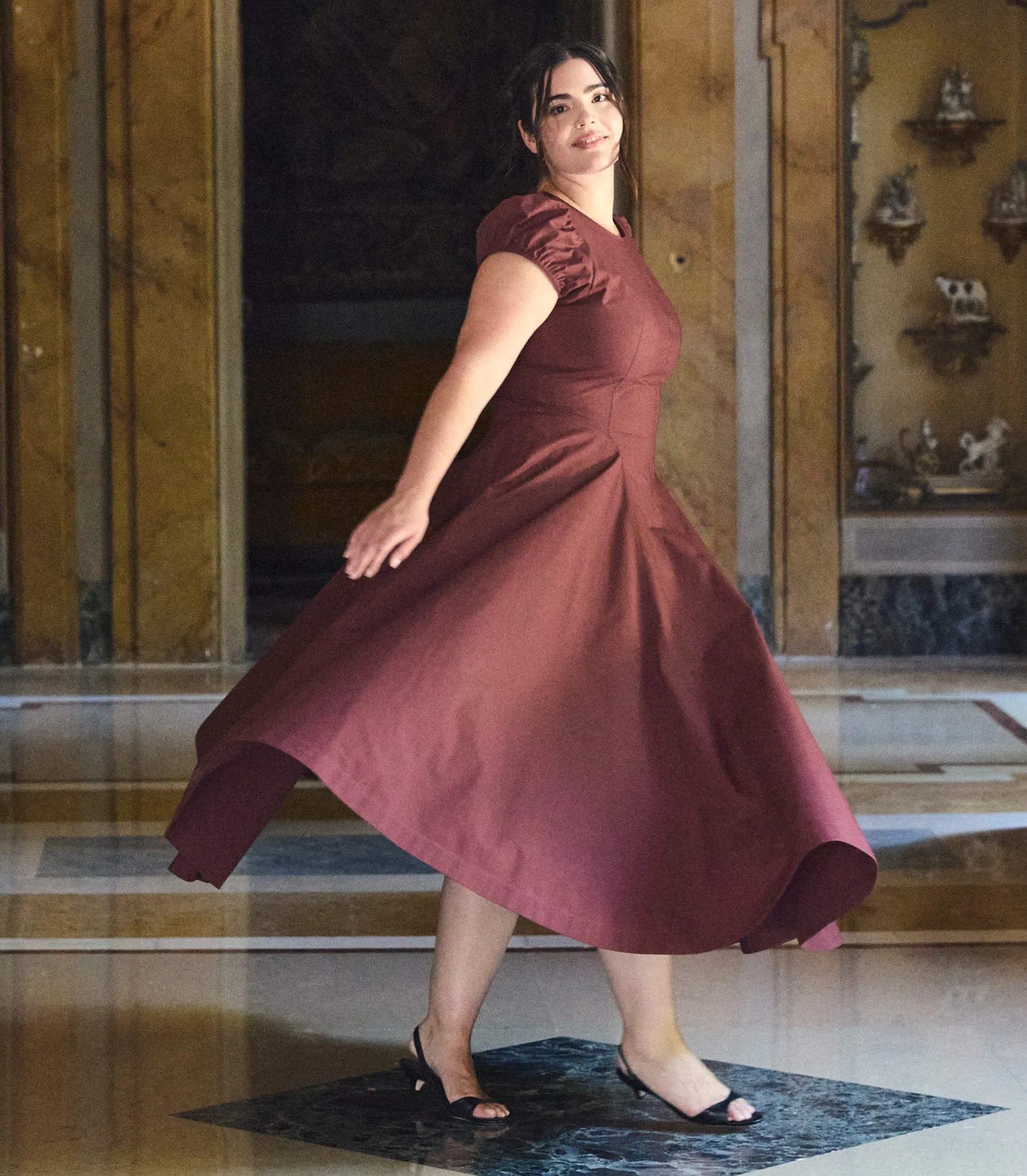 RIVELLE DRESS -- DAHLIA sold by Doen product image thumbnail 4
