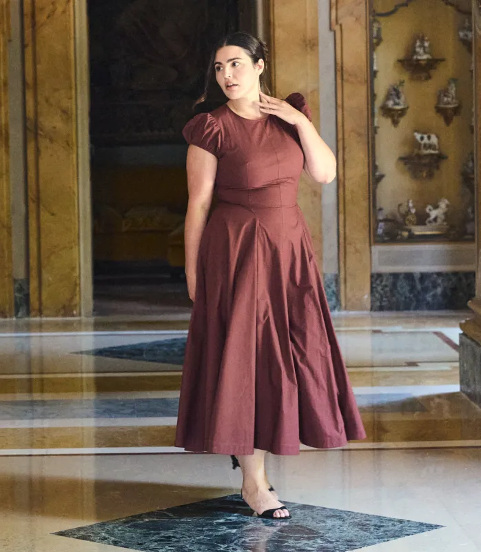 RIVELLE DRESS -- DAHLIA made by Doen