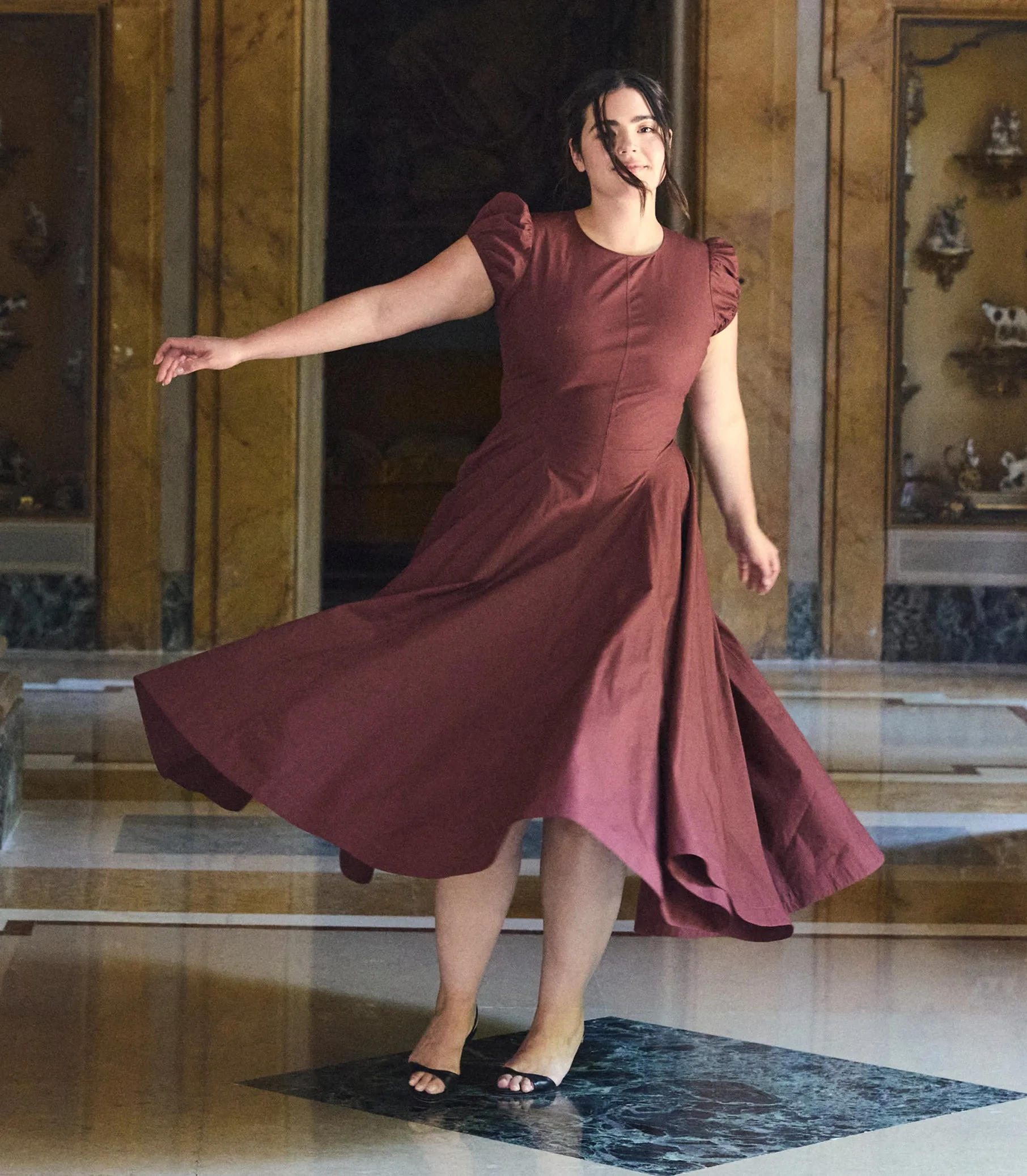 RIVELLE DRESS -- DAHLIA sold by Doen product image thumbnail 3