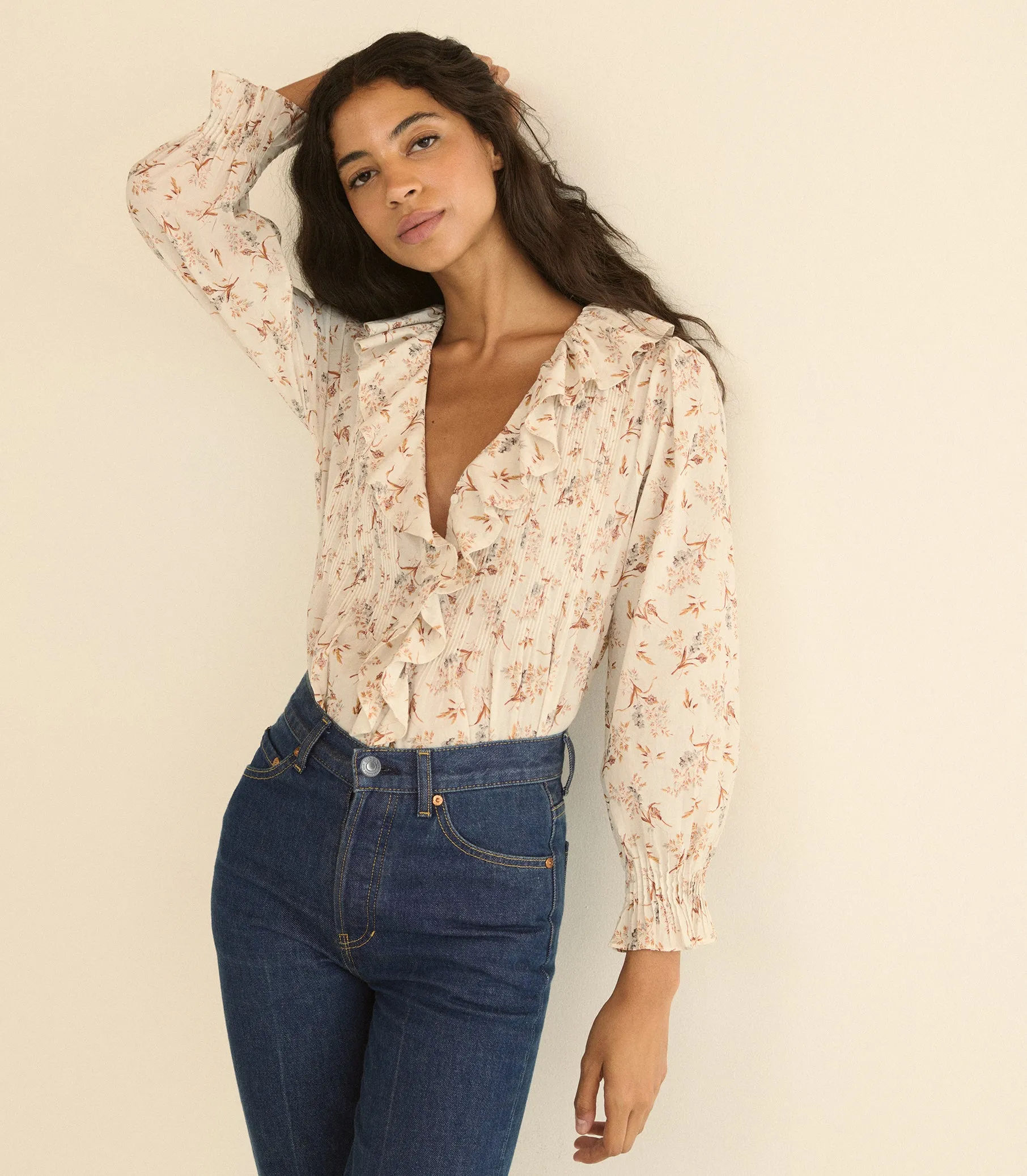 HARDY TOP -- CRÈME WINDSWEPT MEADOW sold by Doen product image thumbnail 2