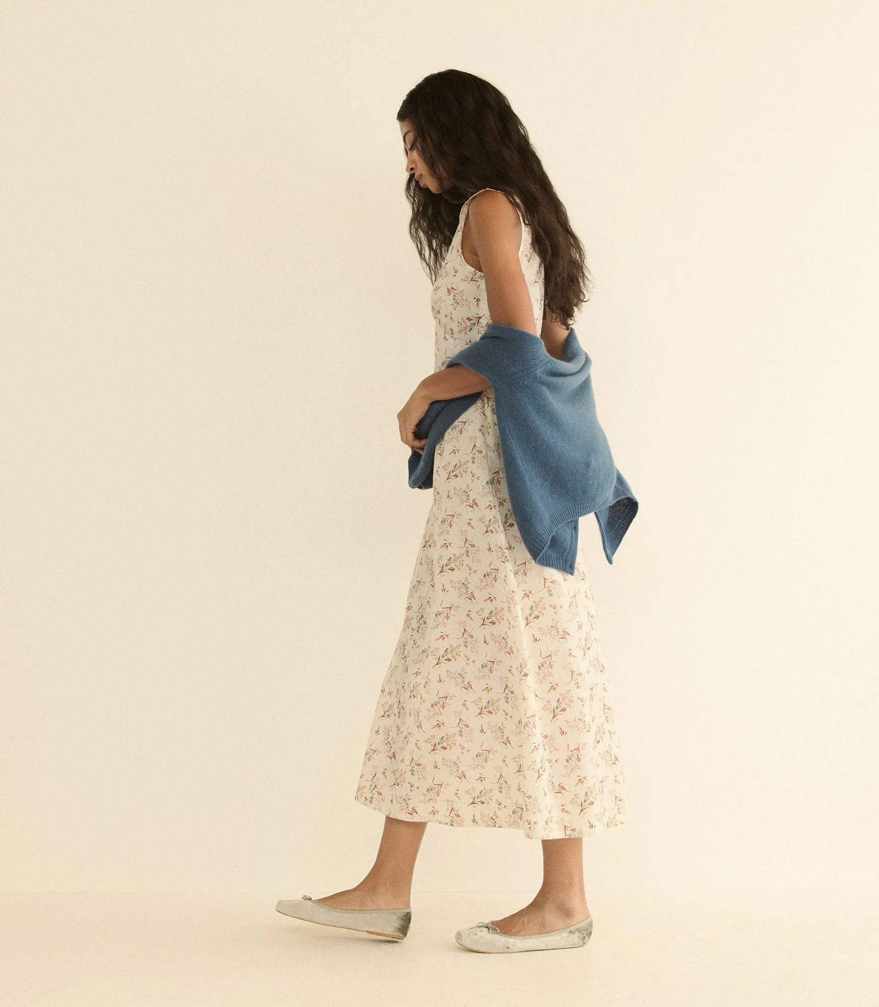RIONA DRESS -- CRÈME WINDSWEPT MEADOW sold by Doen product image thumbnail 5
