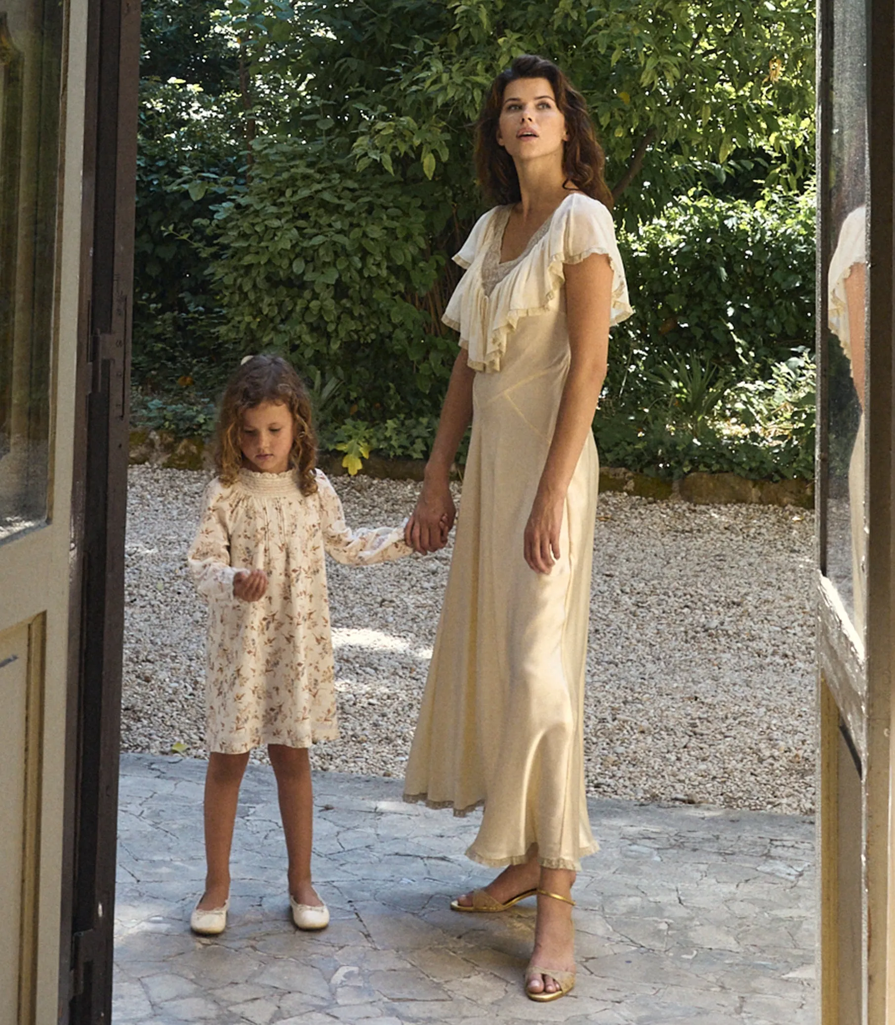 LILIA DRESS -- CRÈME WINDSWEPT MEADOW sold by Doen product image thumbnail 5