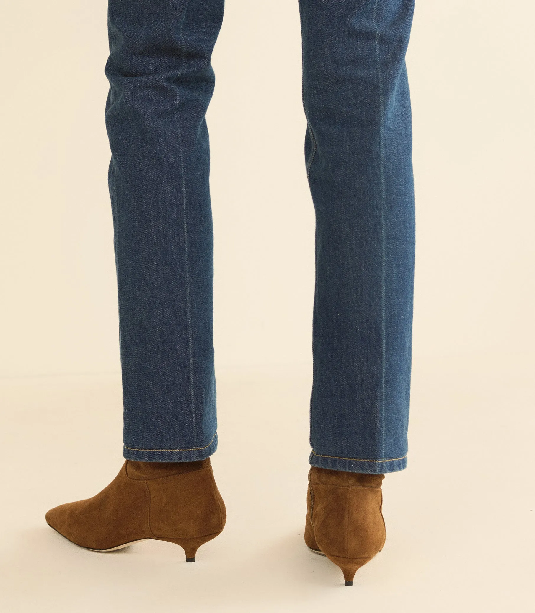 DEVI BOOT -- TORTOISE STRETCH SUEDE sold by Doen product image thumbnail 4