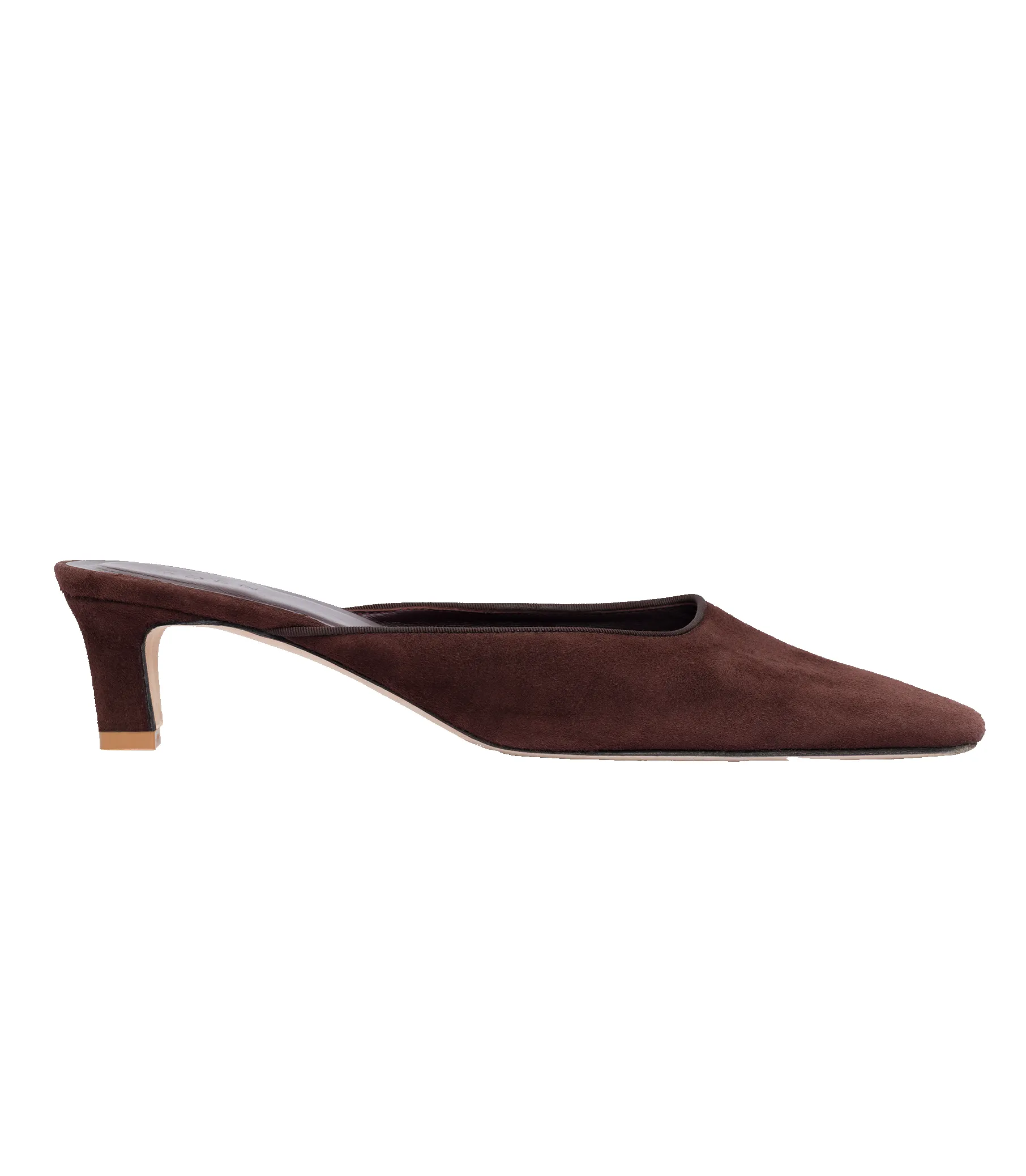 PICA MULE -- EQUESTRIAN BROWN SUEDE sold by Doen product image thumbnail 4