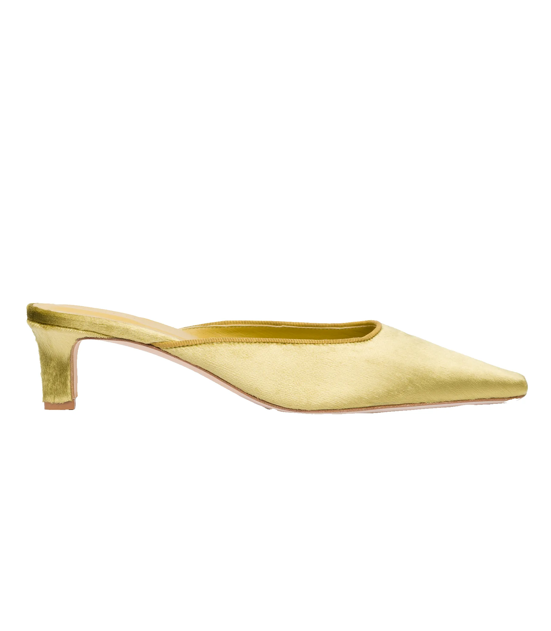 PICA MULE -- GOLD PANNE VELVET sold by Doen product image thumbnail 5