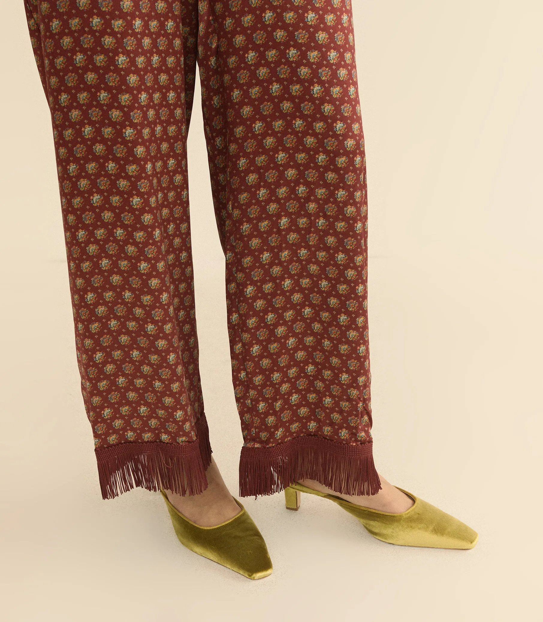 PICA MULE -- GOLD PANNE VELVET sold by Doen