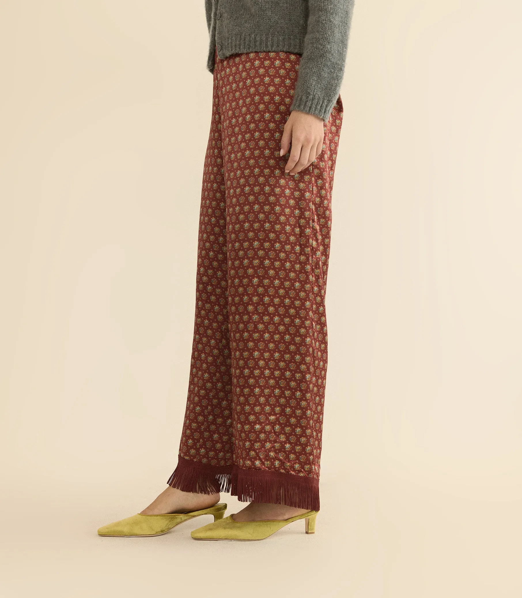 PICA MULE -- GOLD PANNE VELVET sold by Doen product image thumbnail 2