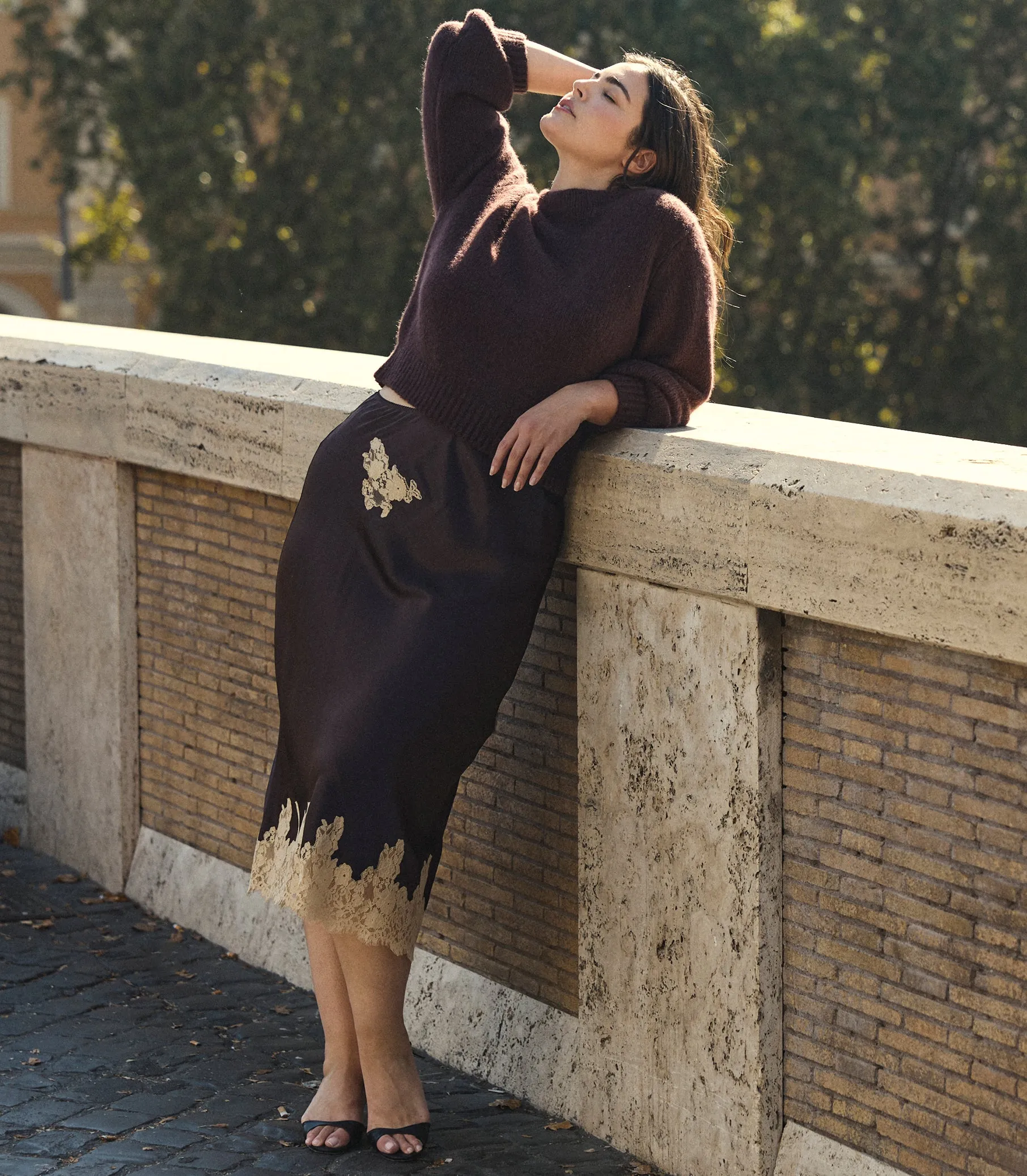 MAIRE SWEATER -- RED UMBER sold by Doen