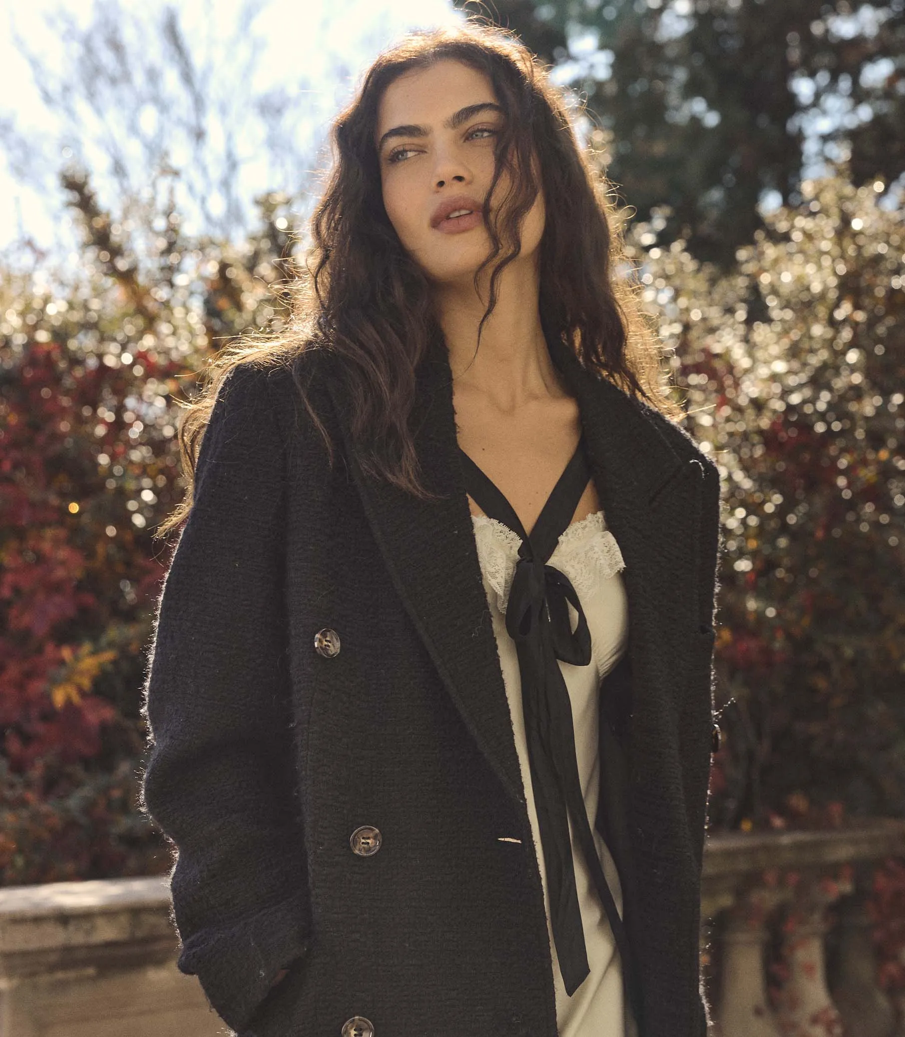 HMD -- WILHELMINA COAT -- BLACK sold by Doen product image thumbnail 2