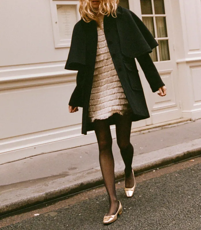 HMD -- WATSON COAT -- BLACK made by Doen