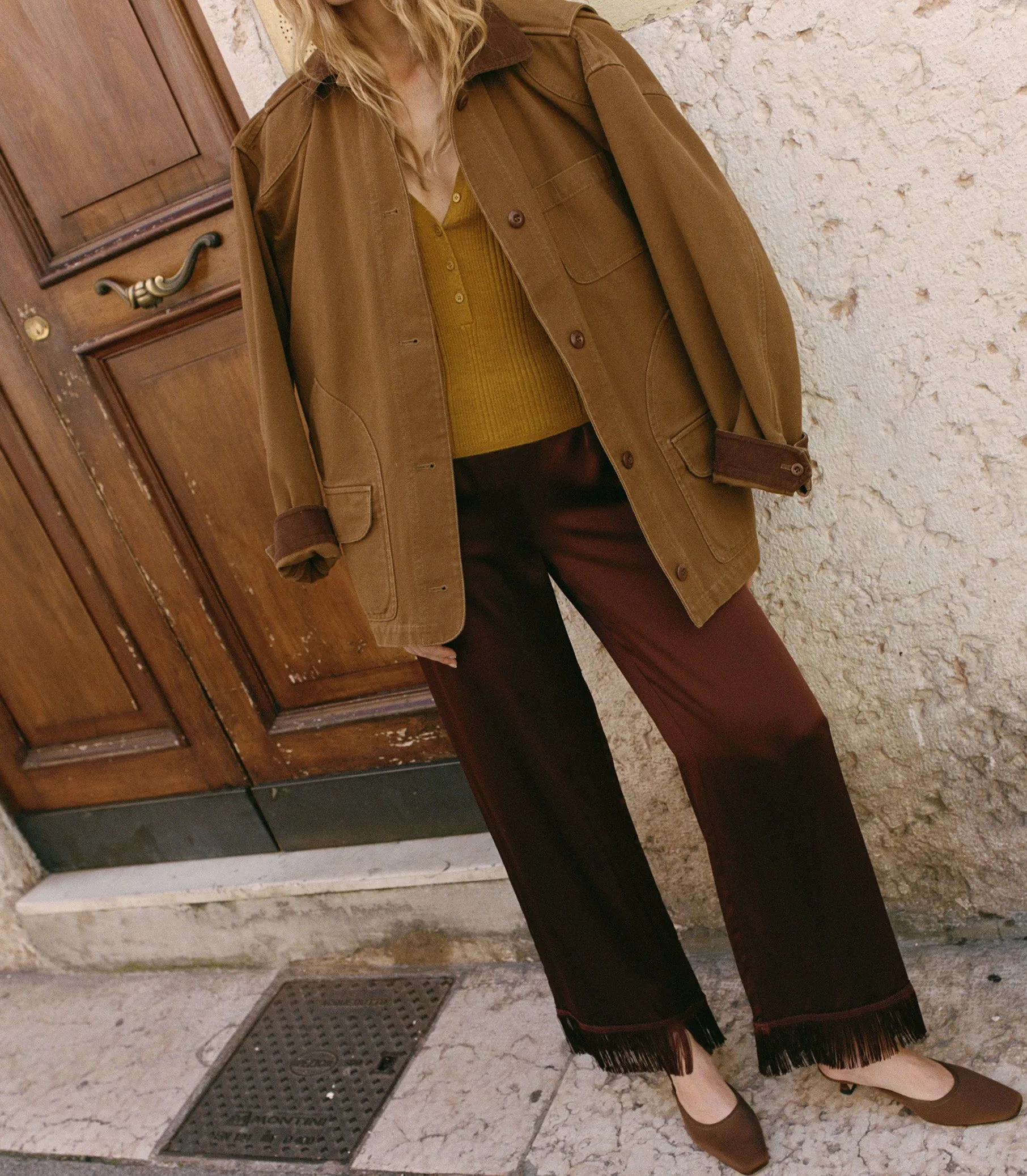 HMD -- PASCUAL JACKET -- WILLOW BARK sold by Doen product image thumbnail 2