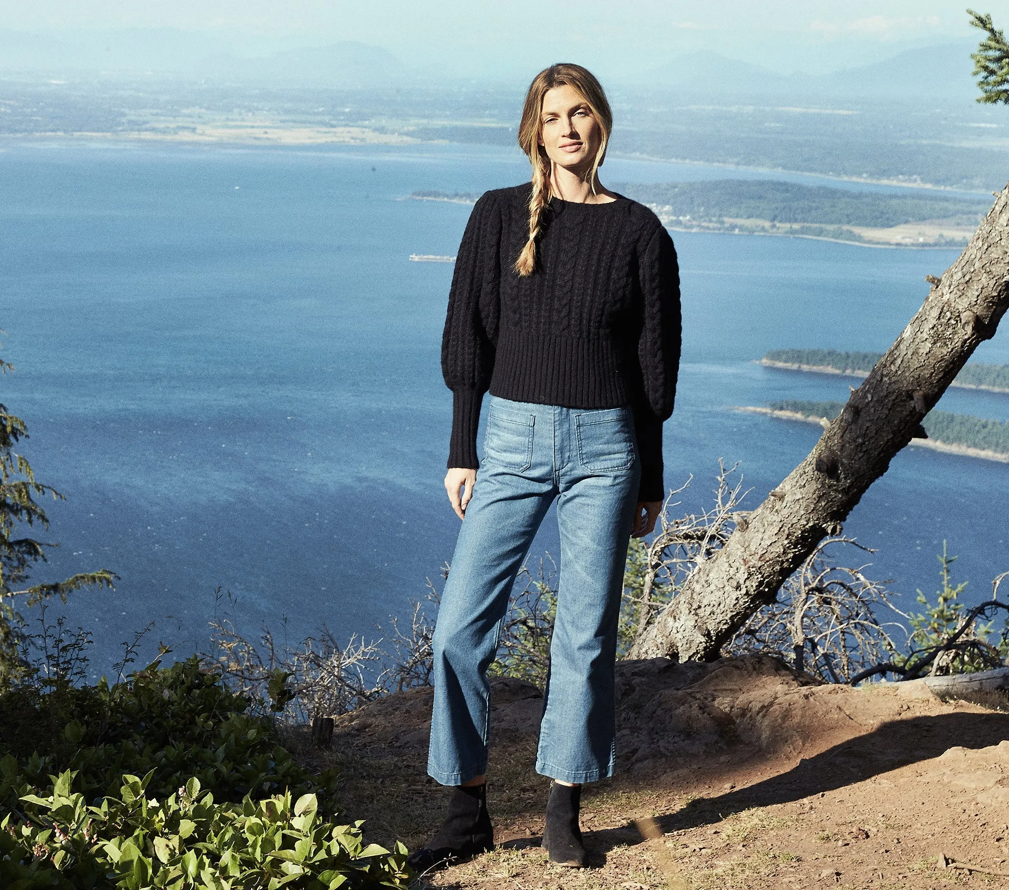 HMD -- MULBERRY SWEATER -- BLACK sold by Doen product image thumbnail 4