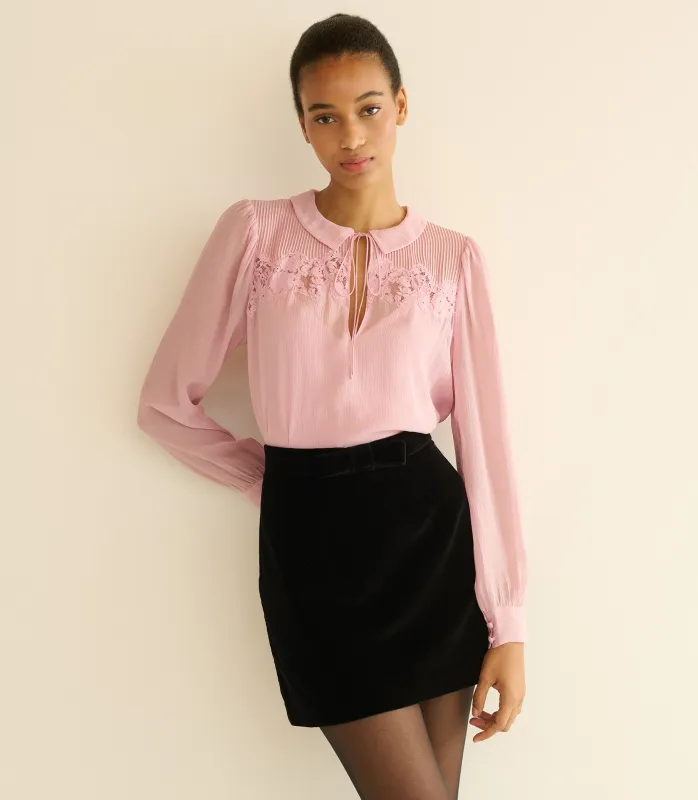 HMD -- LIORA TOP -- PINK HYDRANGEA made by Doen