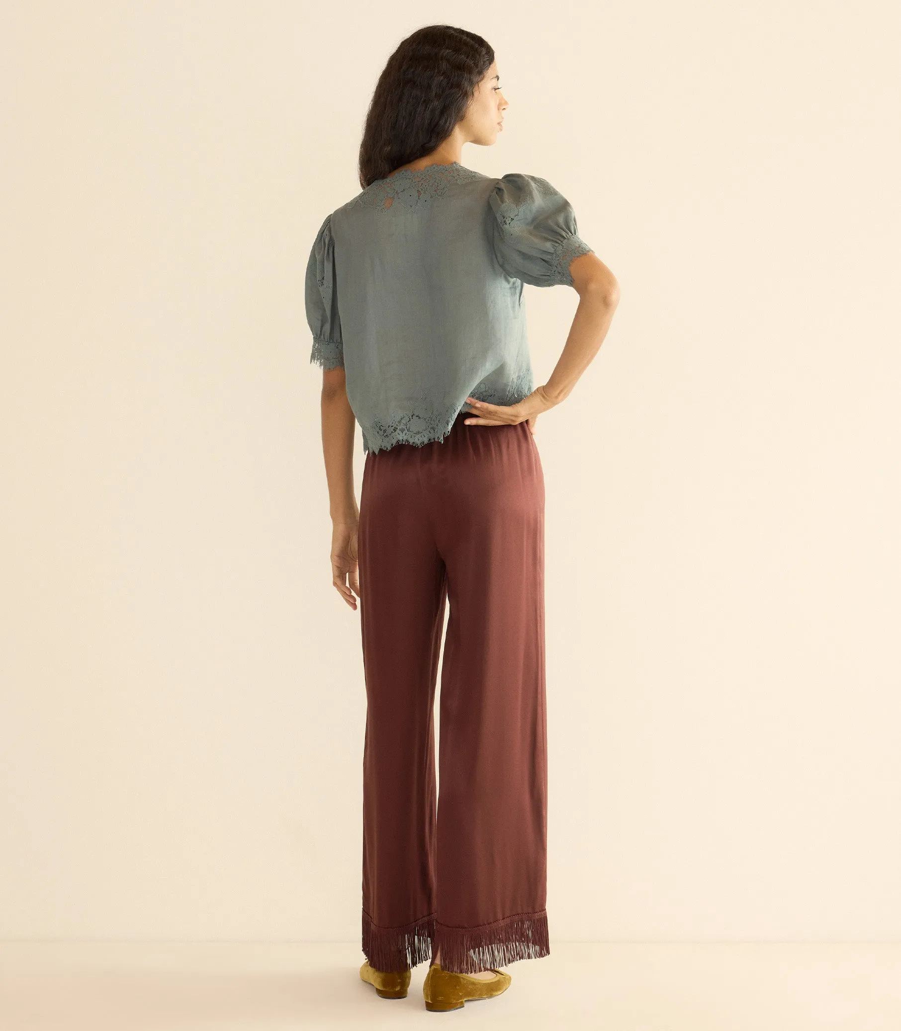 HMD -- IDELLA TOP -- LAGOON sold by Doen product image thumbnail 4