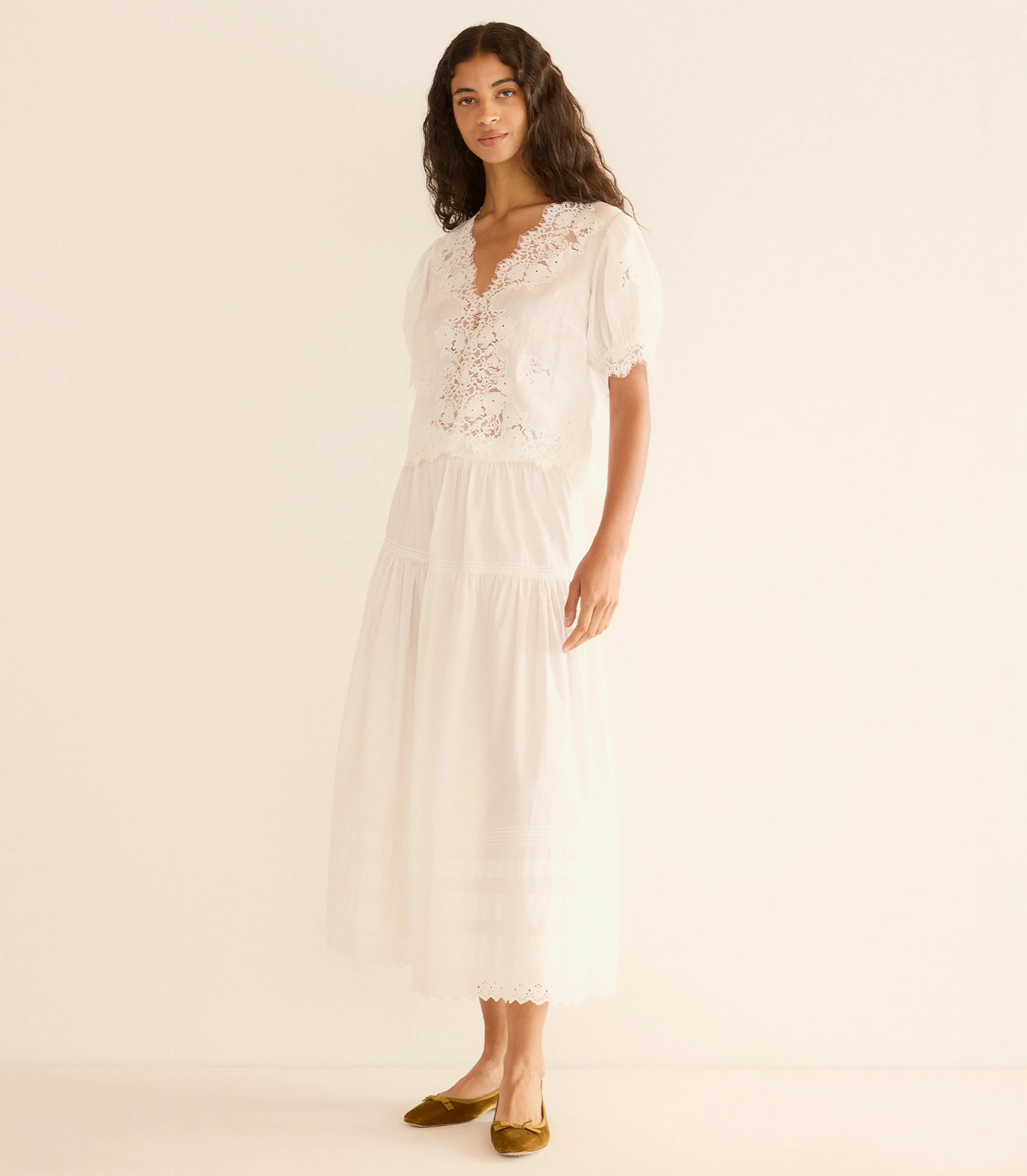 HMD -- IDELLA TOP -- SALT sold by Doen product image thumbnail 2