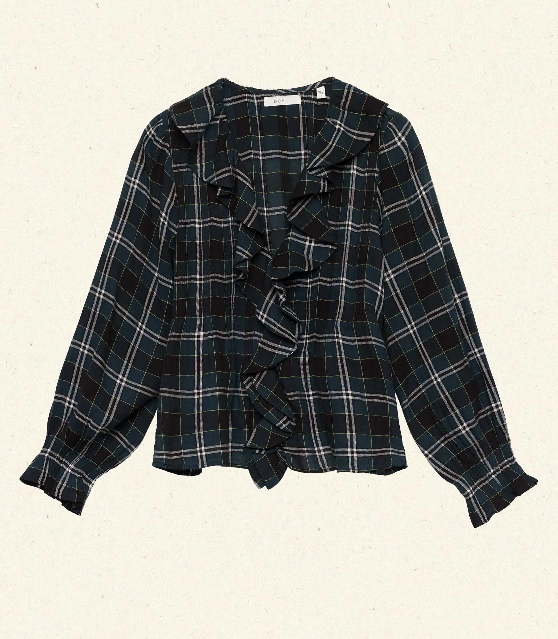 HMD -- HARDY TOP -- AMBLE PLAID sold by Doen product image thumbnail 5