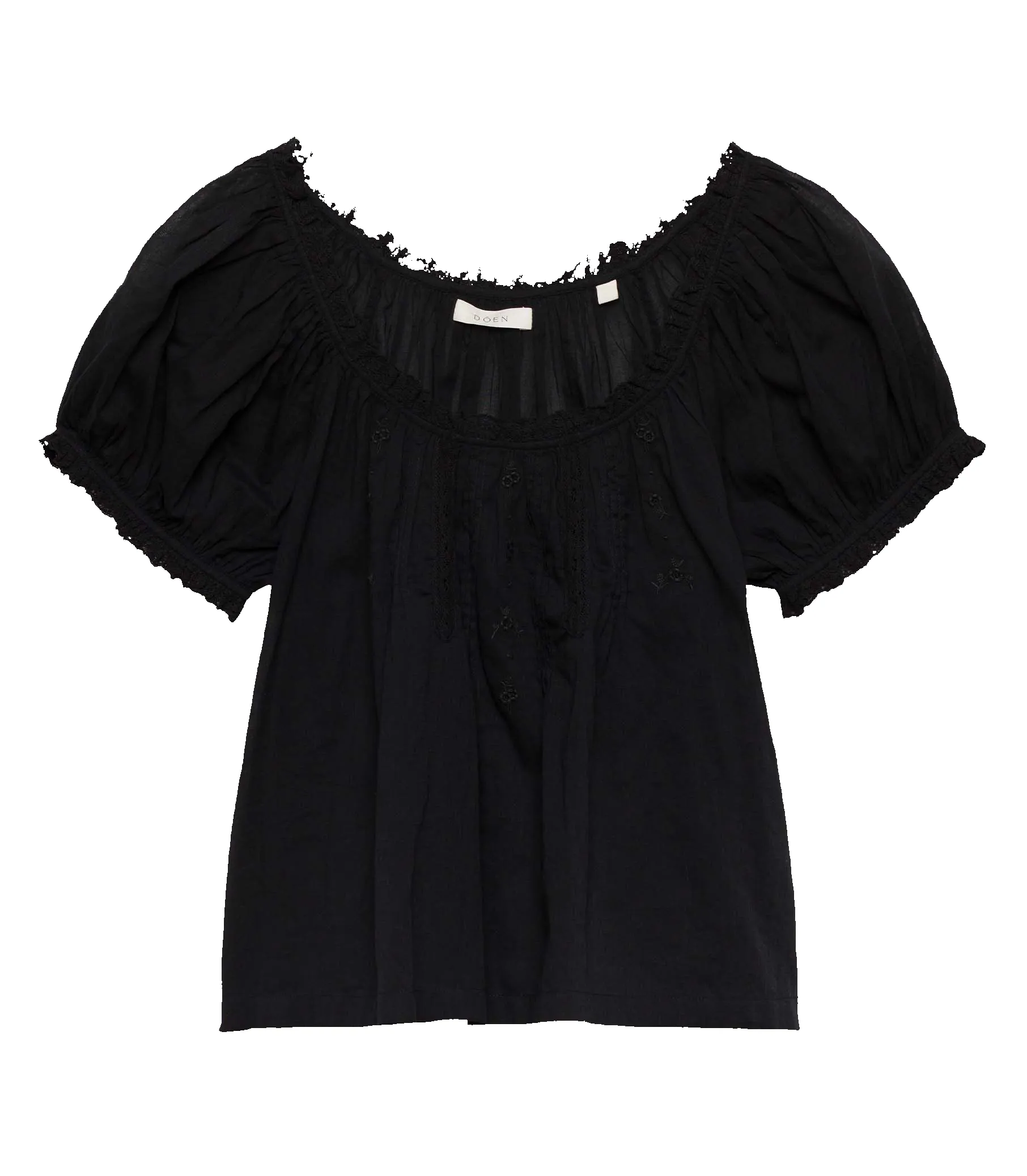 HMD -- FREDERICA TOP -- BLACK sold by Doen product image thumbnail 4
