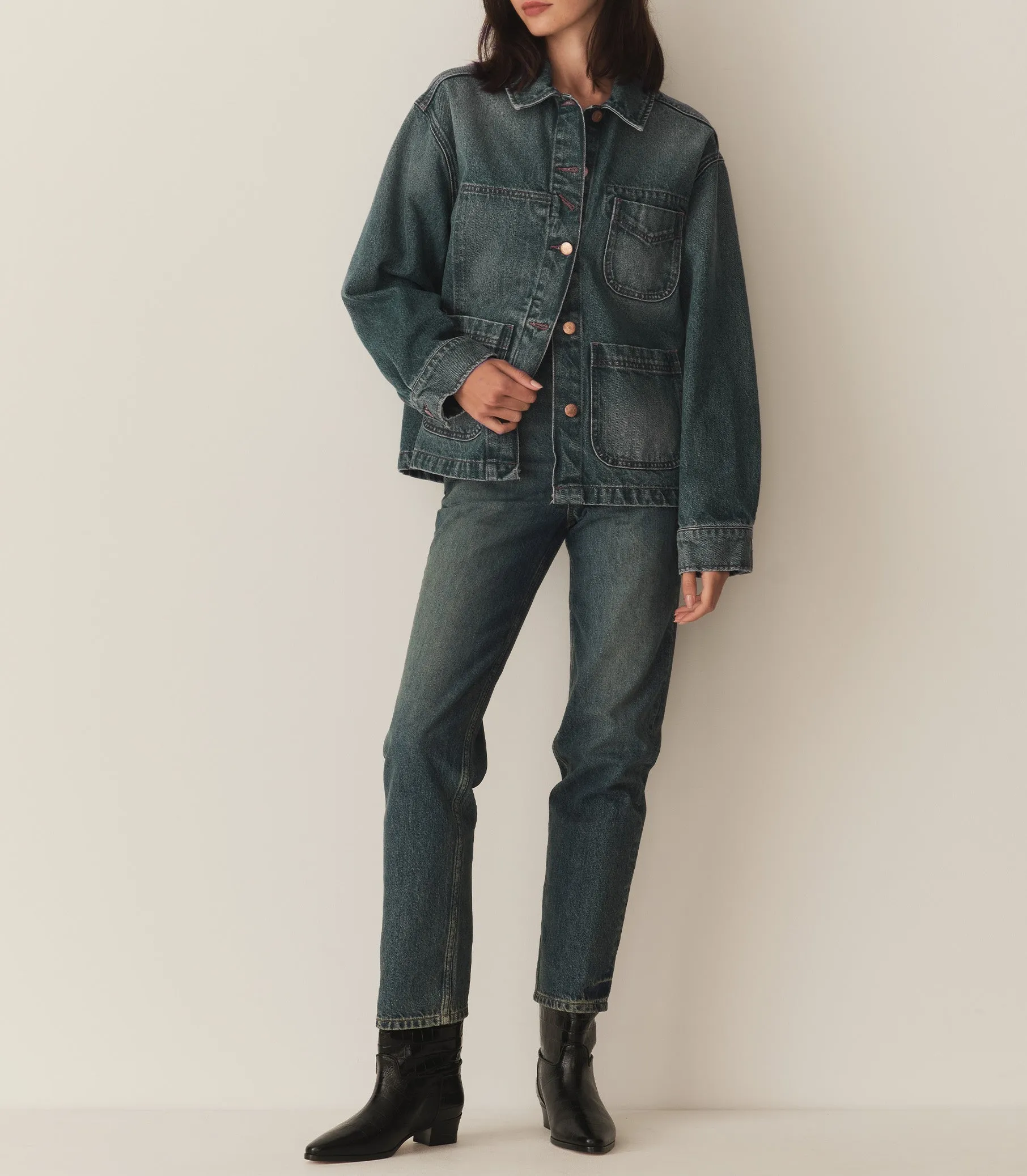 HMD -- GAELLE JACKET -- ALBI WASH sold by Doen product image thumbnail 2
