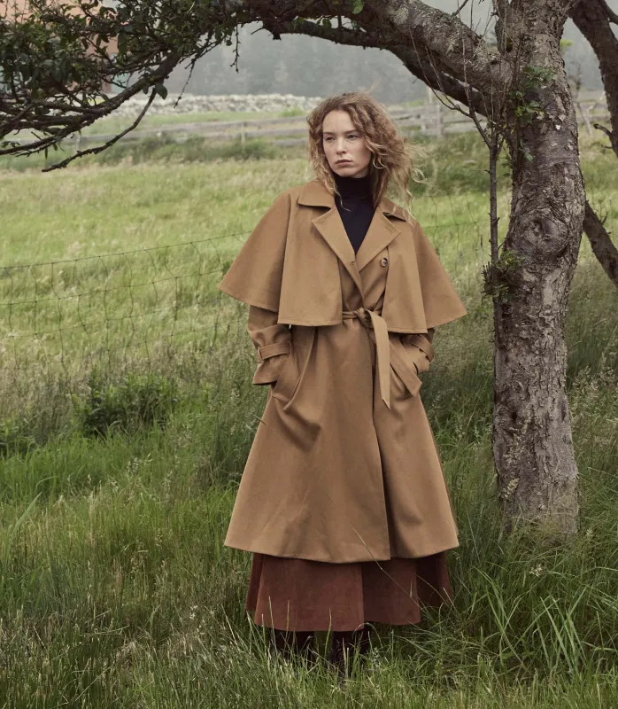 HMD -- BOLTON COAT -- CORIANDER made by Doen