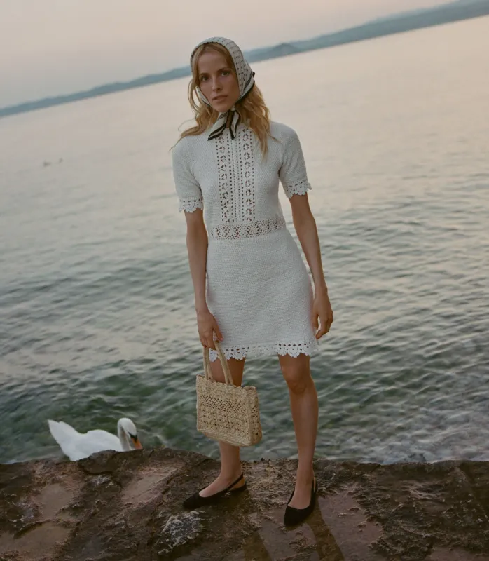 HMD -- BATHILDE DRESS -- PEARL made by Doen