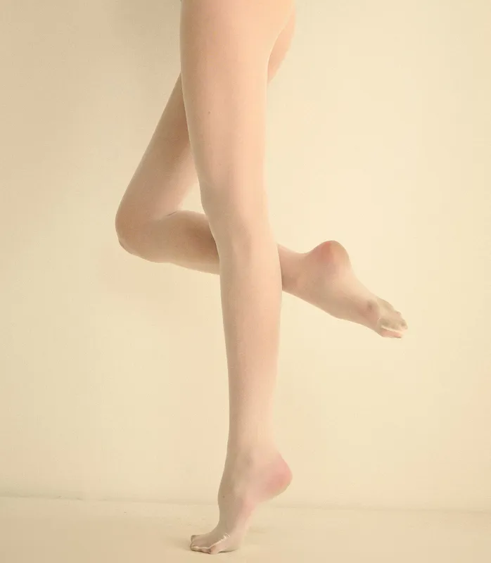 WOLFORD INDIVIDUAL 20 TIGHTS -- WHITE made by Doen