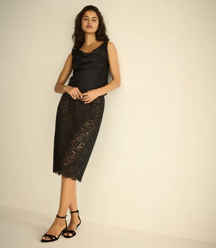 NANDETTE SKIRT -- BLACK made by Doen