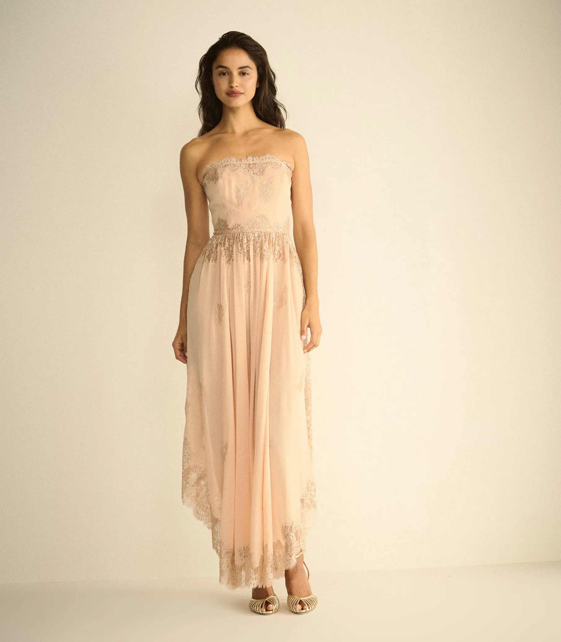 CHARISSE DRESS -- SHIMMERING SHELL sold by Doen product image thumbnail 2