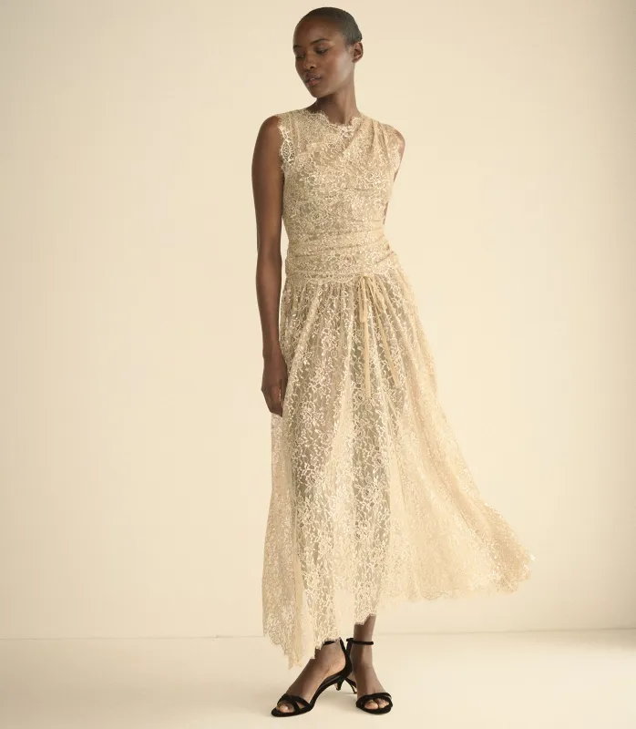 NAILAH TOP -- CHAMPAGNE GOLD made by Doen