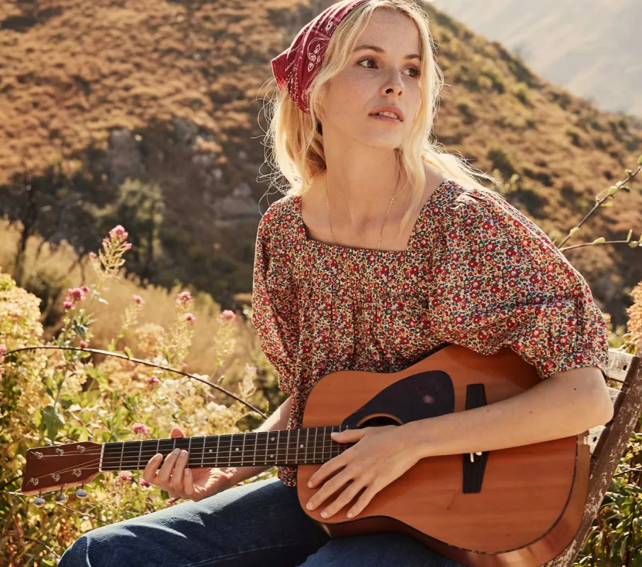 HMD -- SKYLA TOP -- BETSY ANN made by Doen