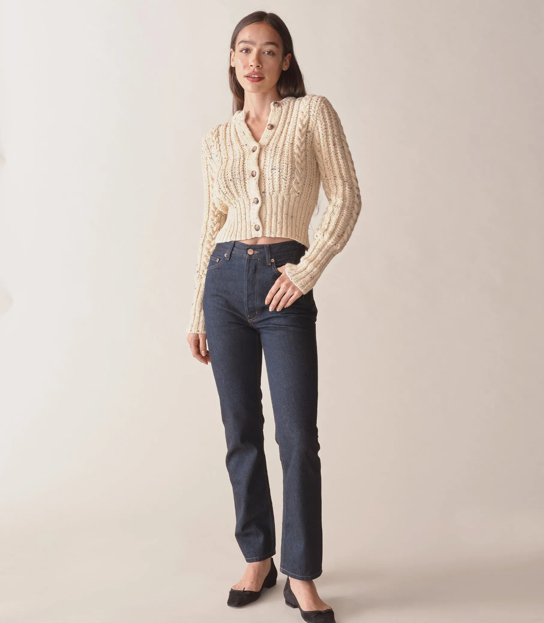 AUDREY CARDIGAN -- CREAM sold by Doen product image thumbnail 4