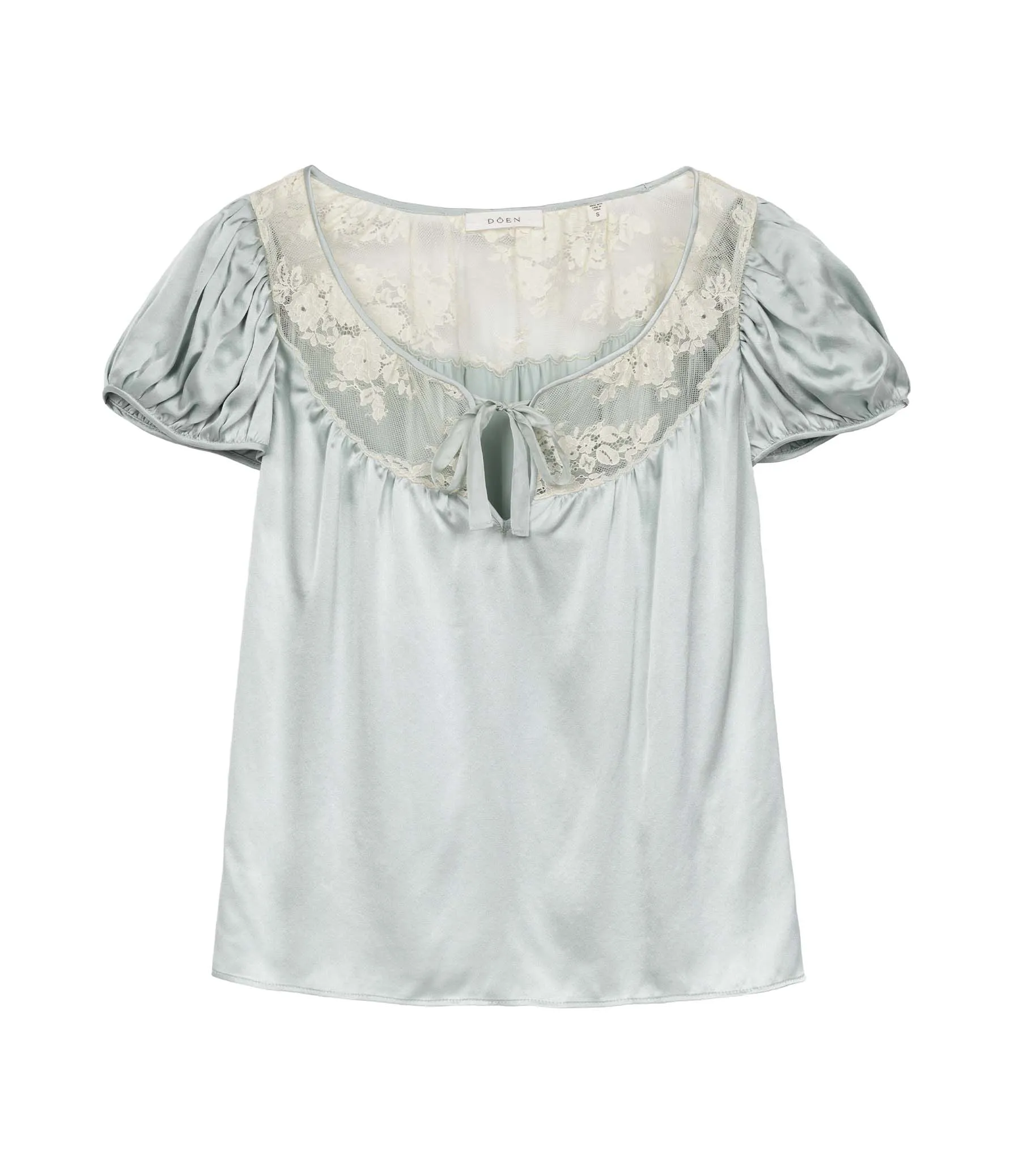CAMRI TOP -- DUSTY BLUE sold by Doen product image thumbnail 5