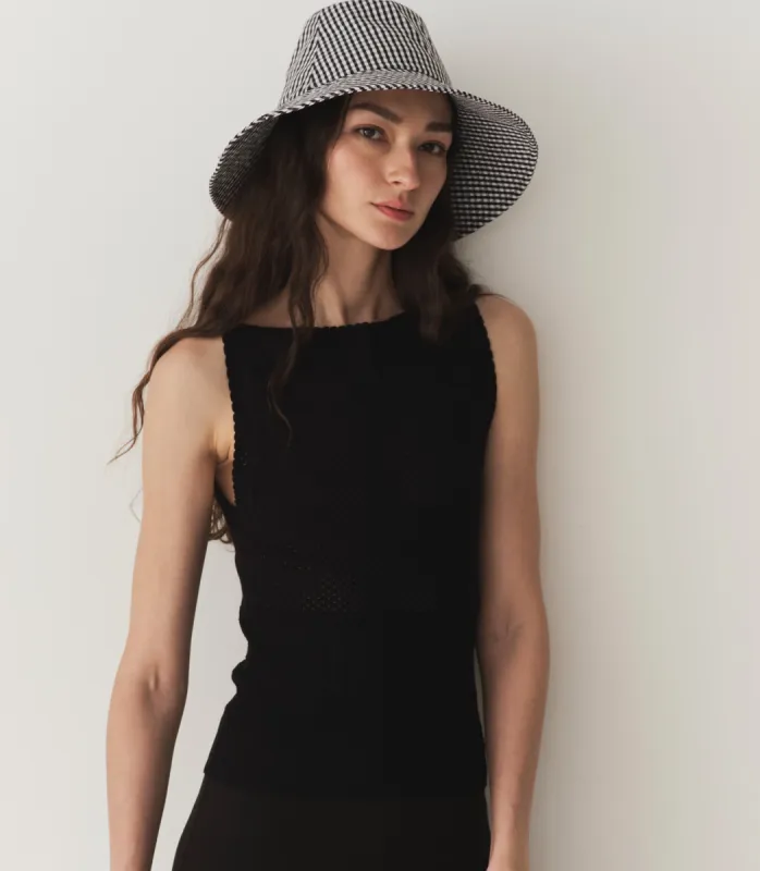 BABI HAT -- GINGHAM made by Doen