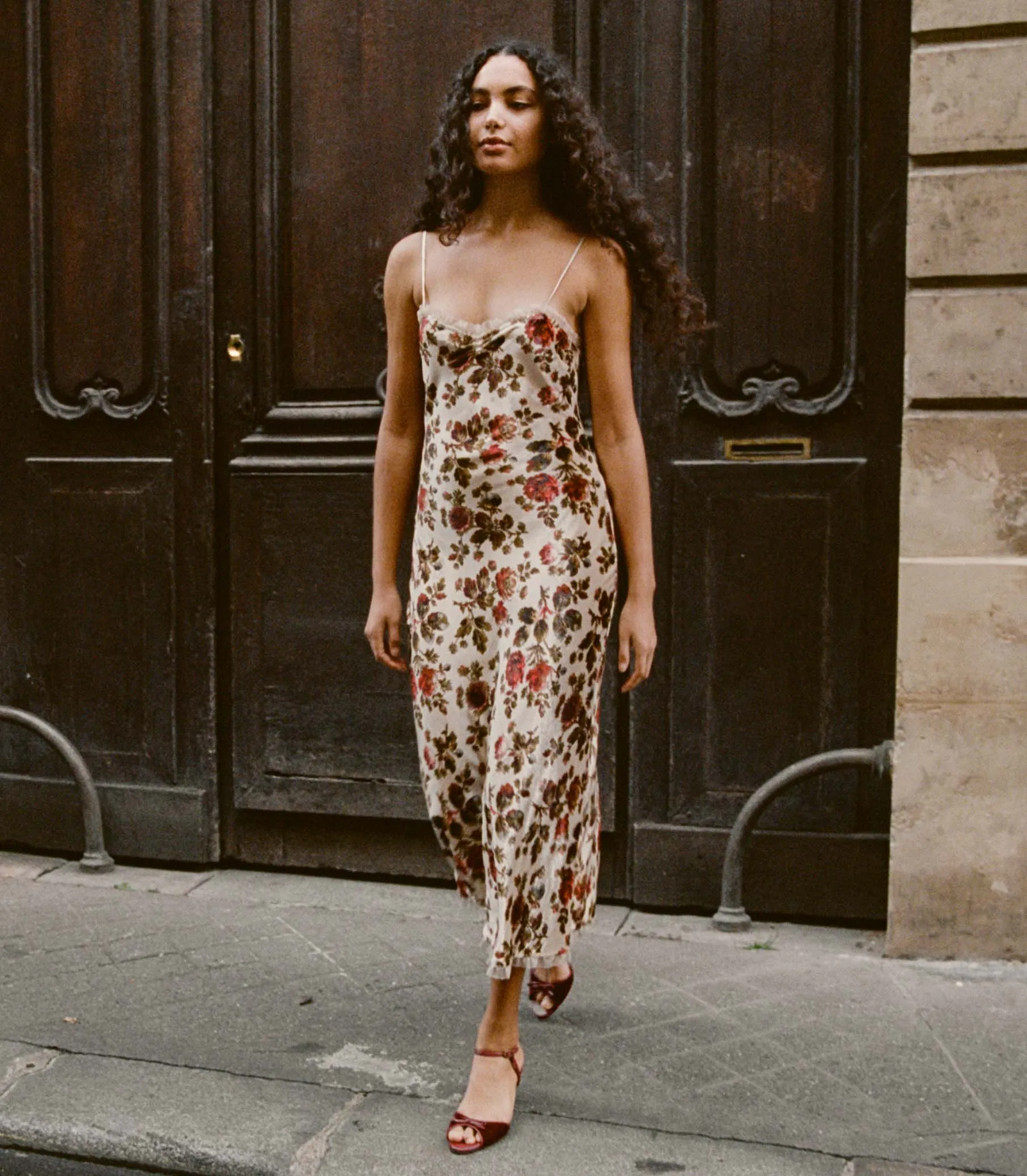 CALSI DRESS -- PRIMROSE GARDEN FLORAL sold by Doen product image thumbnail 2