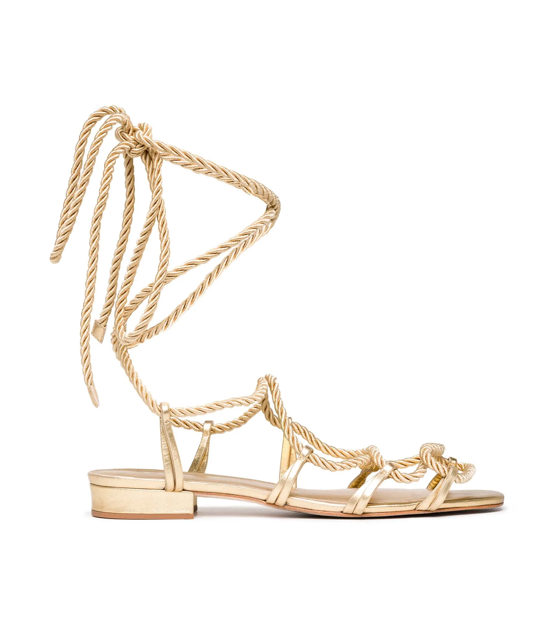 CASTILLE GLADIATOR SANDAL -- GOLD METALLIC sold by Doen product image thumbnail 5