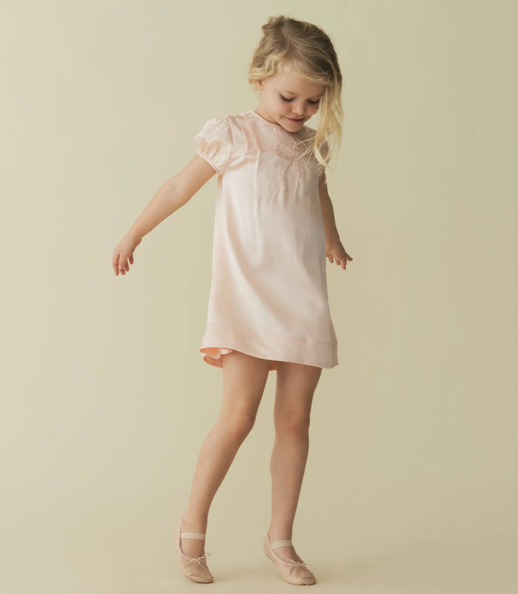 GOLDIE DRESS -- PETUNIA PINK sold by Doen product image thumbnail 3