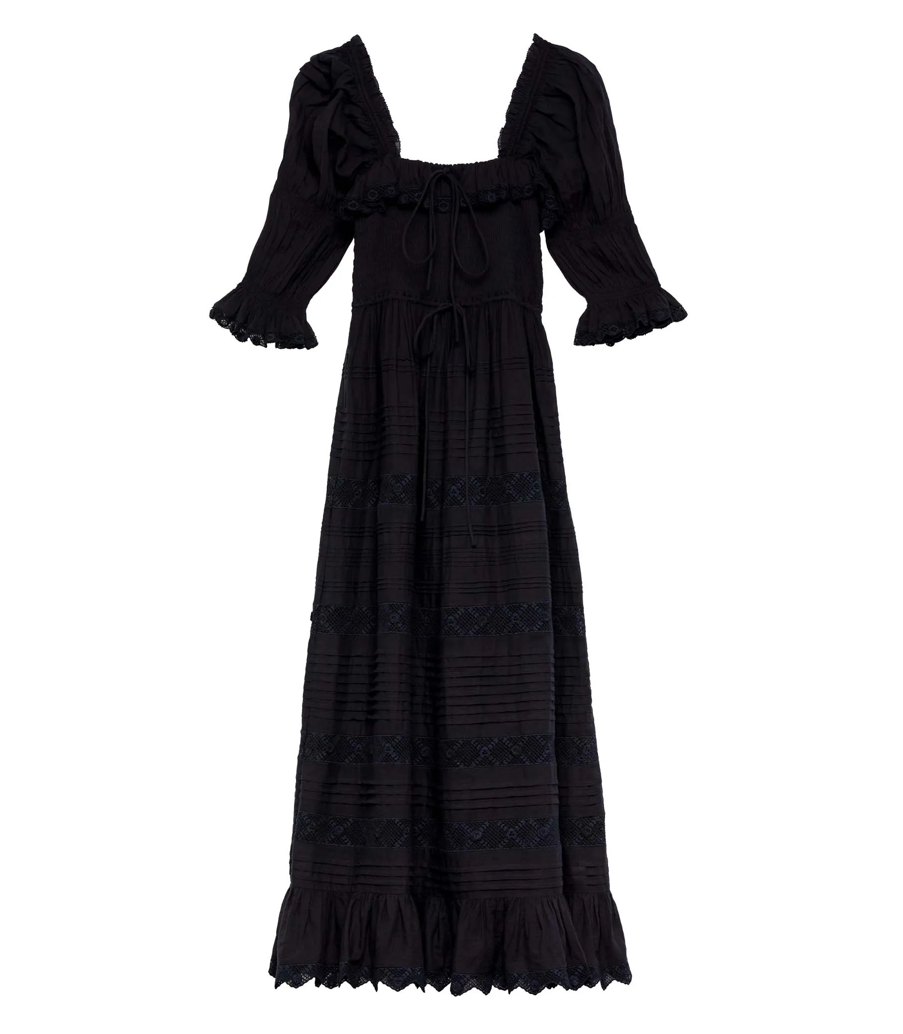 IZABAL DRESS -- NAVY sold by Doen product image thumbnail 5